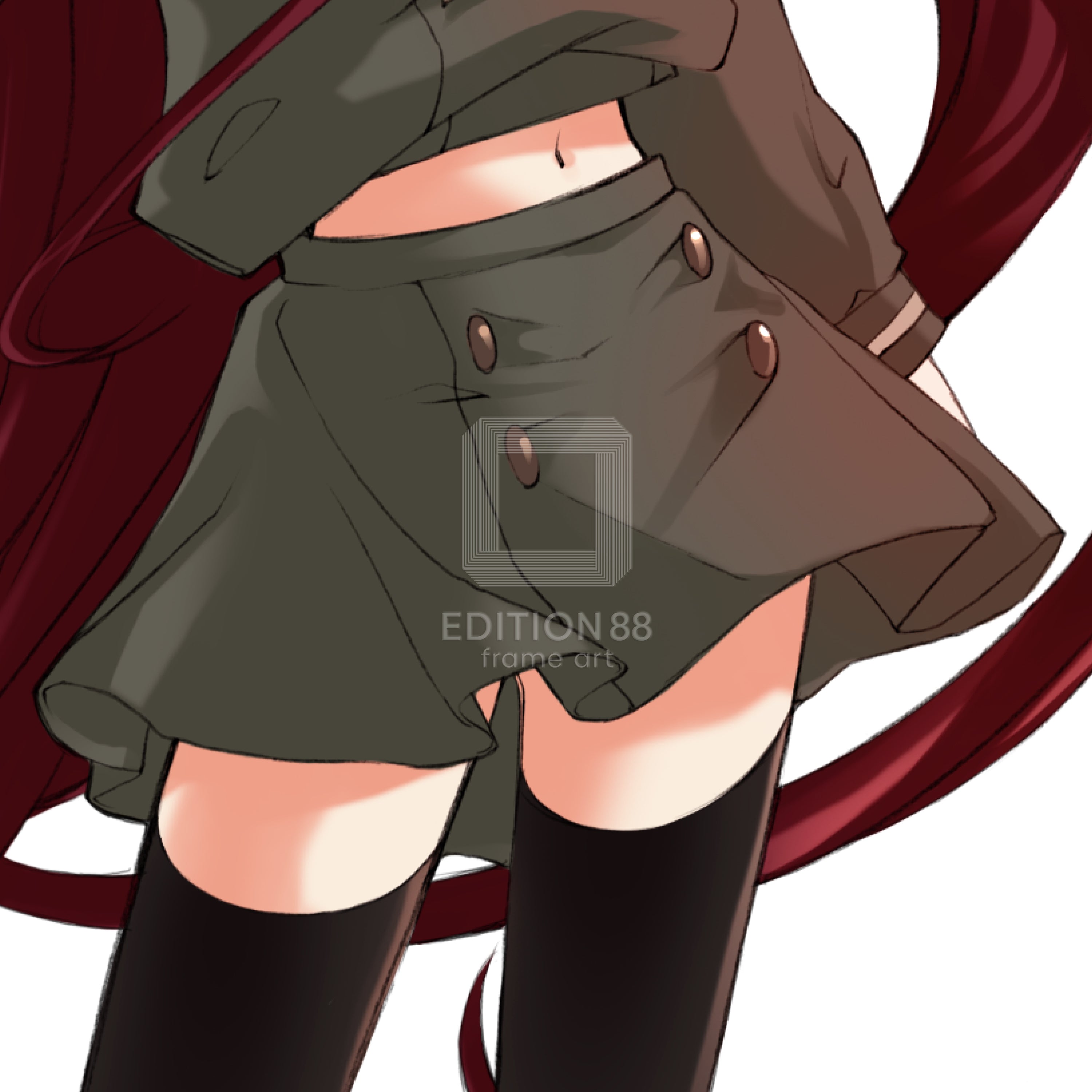 「灼眼のシャナ」88グラフ15(「灼眼のシャナ」カバーイラスト)/ いとうのいぢ(直筆サイン入り/限定100枚)