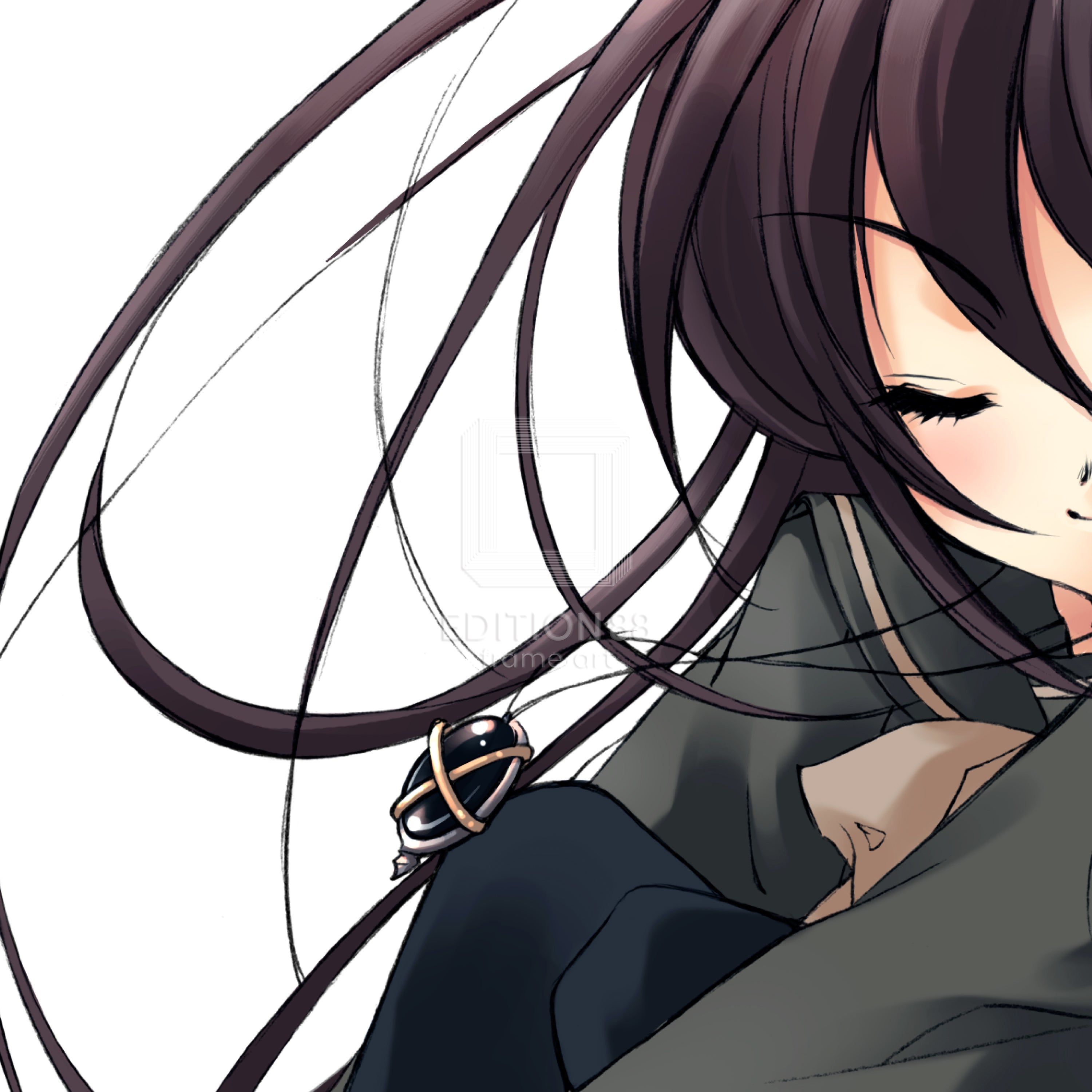 「灼眼のシャナ」88グラフ16(「灼眼のシャナⅡ」カバーイラスト)/ いとうのいぢ(直筆サイン入り/限定100枚)