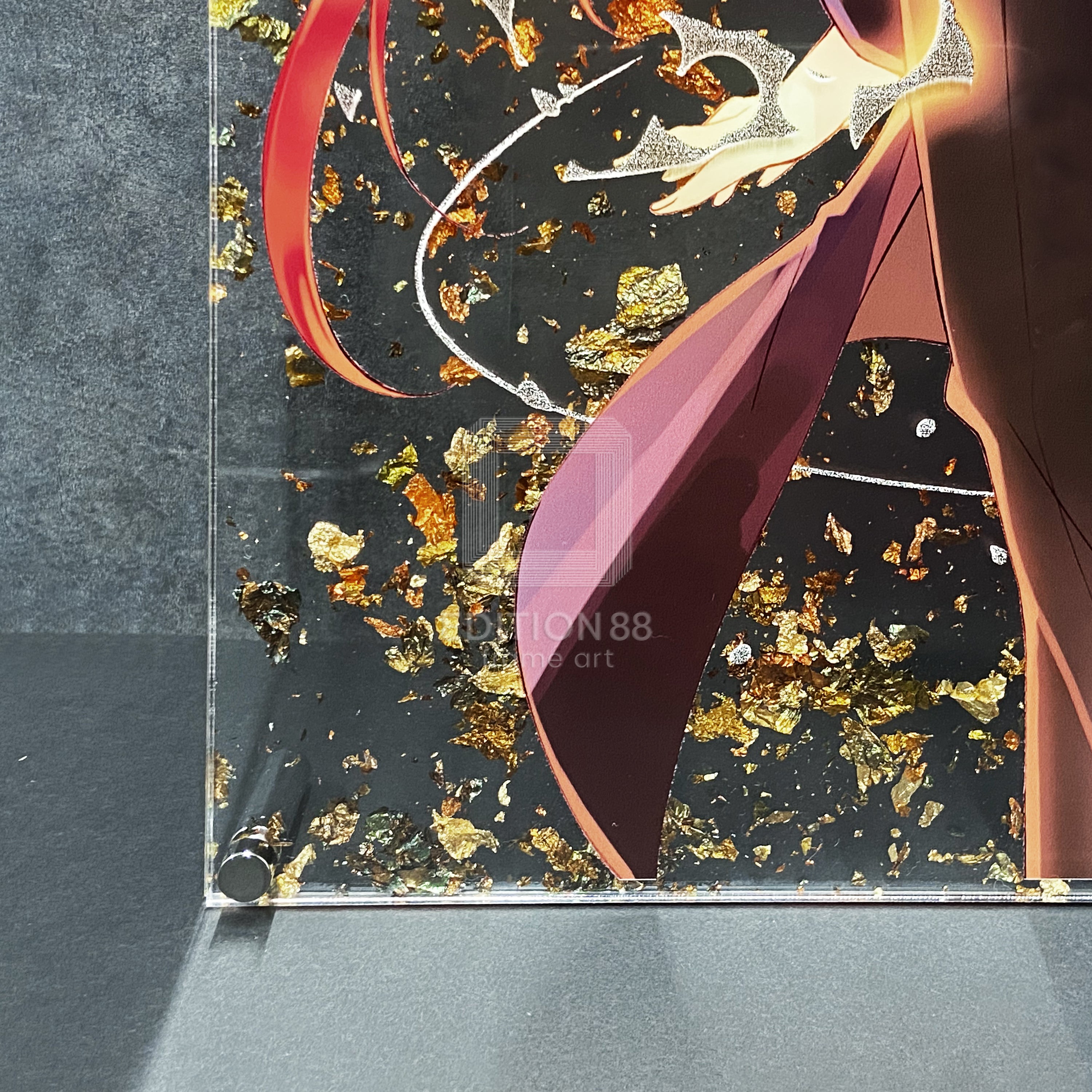 「灼眼のシャナ」88グラフ13(「灼眼のシャナXX」カバーイラスト)アクリル仕様/ いとうのいぢ(直筆サイン入り/限定8枚)