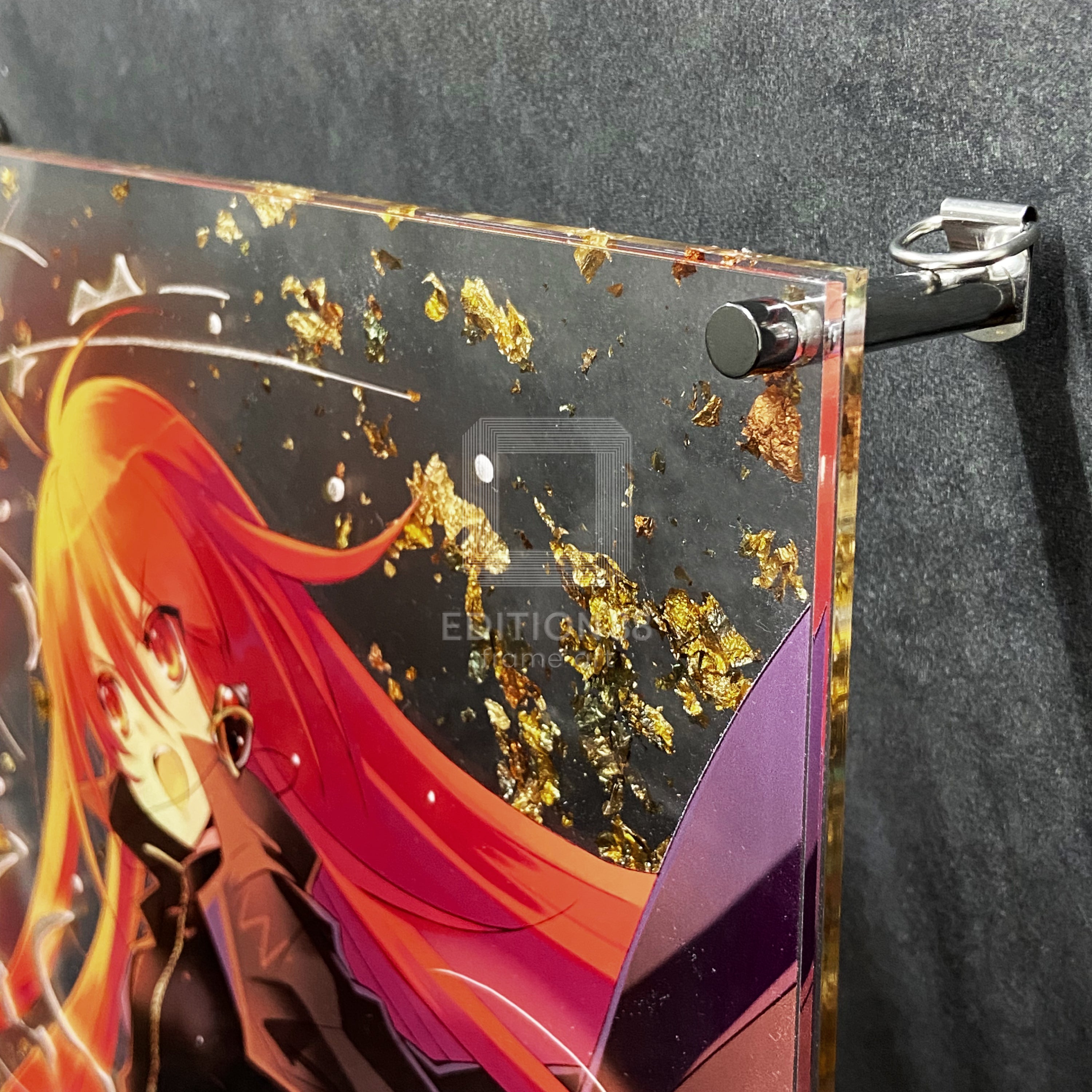 「灼眼のシャナ」88グラフ13(「灼眼のシャナXX」カバーイラスト)アクリル仕様/ いとうのいぢ(直筆サイン入り/限定8枚)