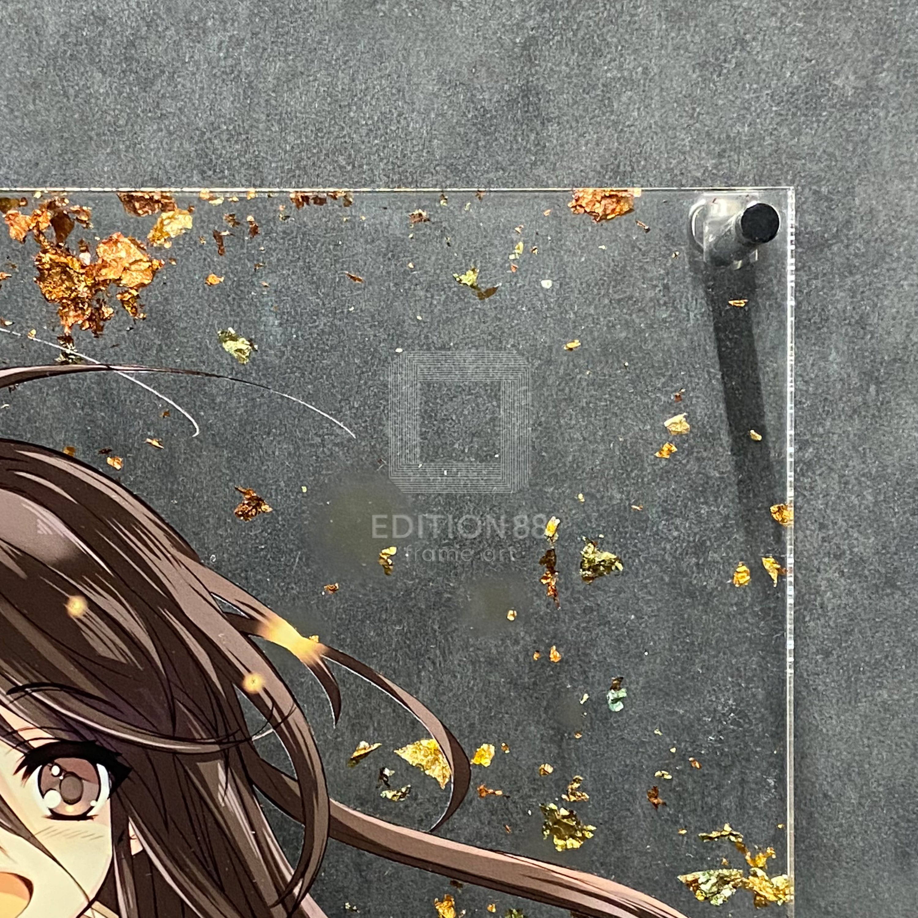 「灼眼のシャナ」88グラフ14(「灼眼のシャナXXI」カバーイラスト)アクリル仕様/ いとうのいぢ(直筆サイン入り/限定8枚)