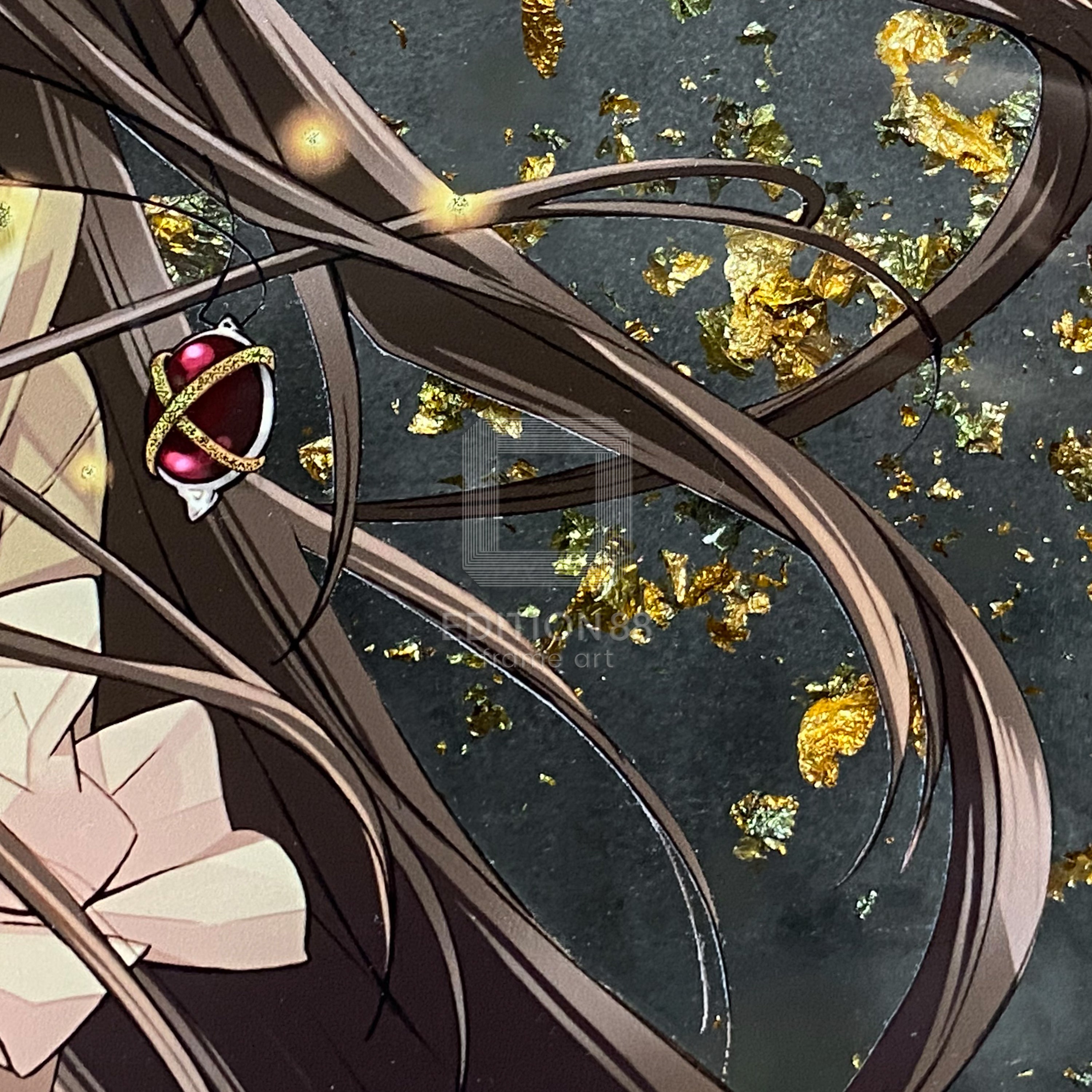 「灼眼のシャナ」88グラフ14(「灼眼のシャナXXI」カバーイラスト)アクリル仕様/ いとうのいぢ(直筆サイン入り/限定8枚)