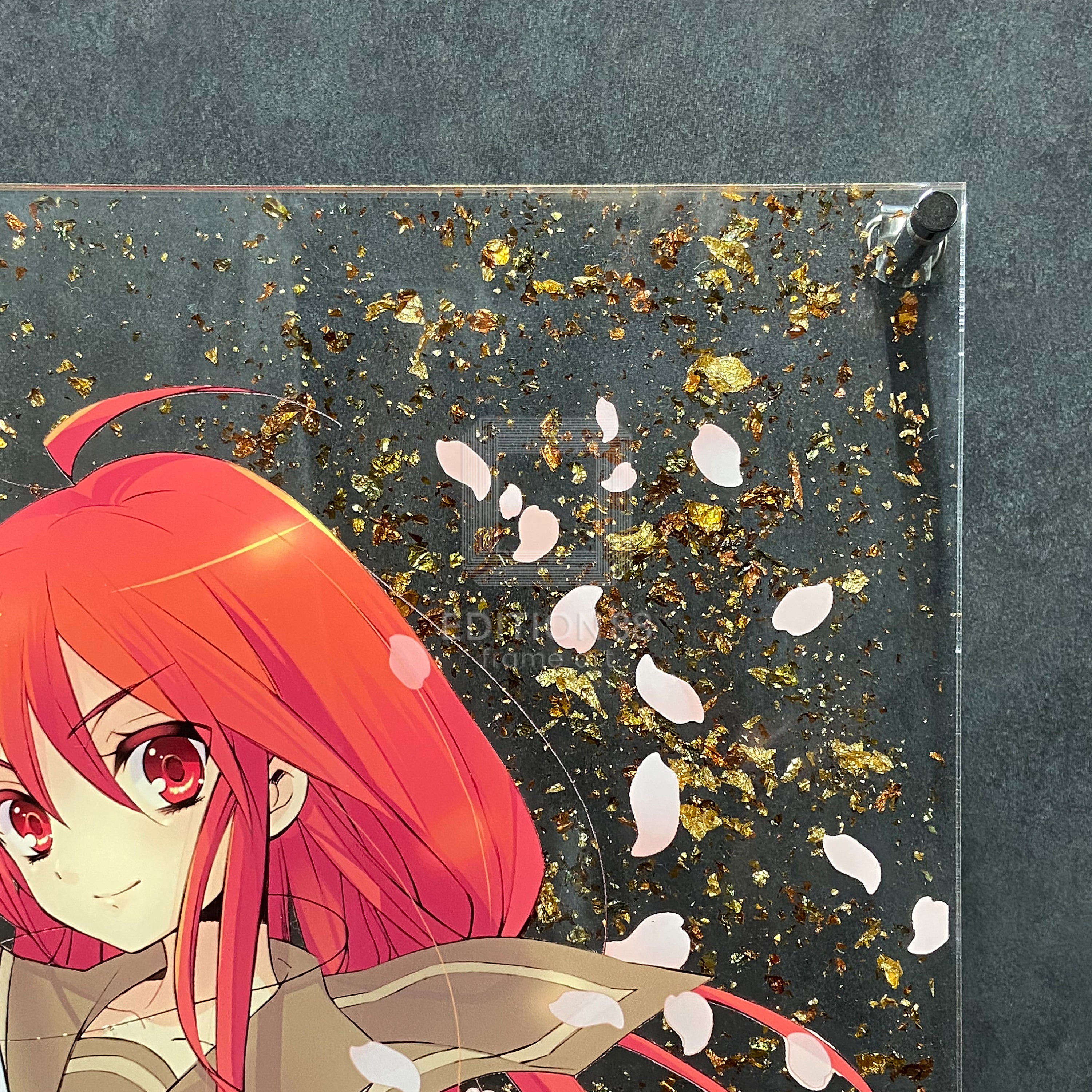 「灼眼のシャナ」88グラフ3(「灼眼のシャナS Ⅲ」カバーイラスト)アクリル仕様/ いとうのいぢ(直筆サイン入り/限定8枚)