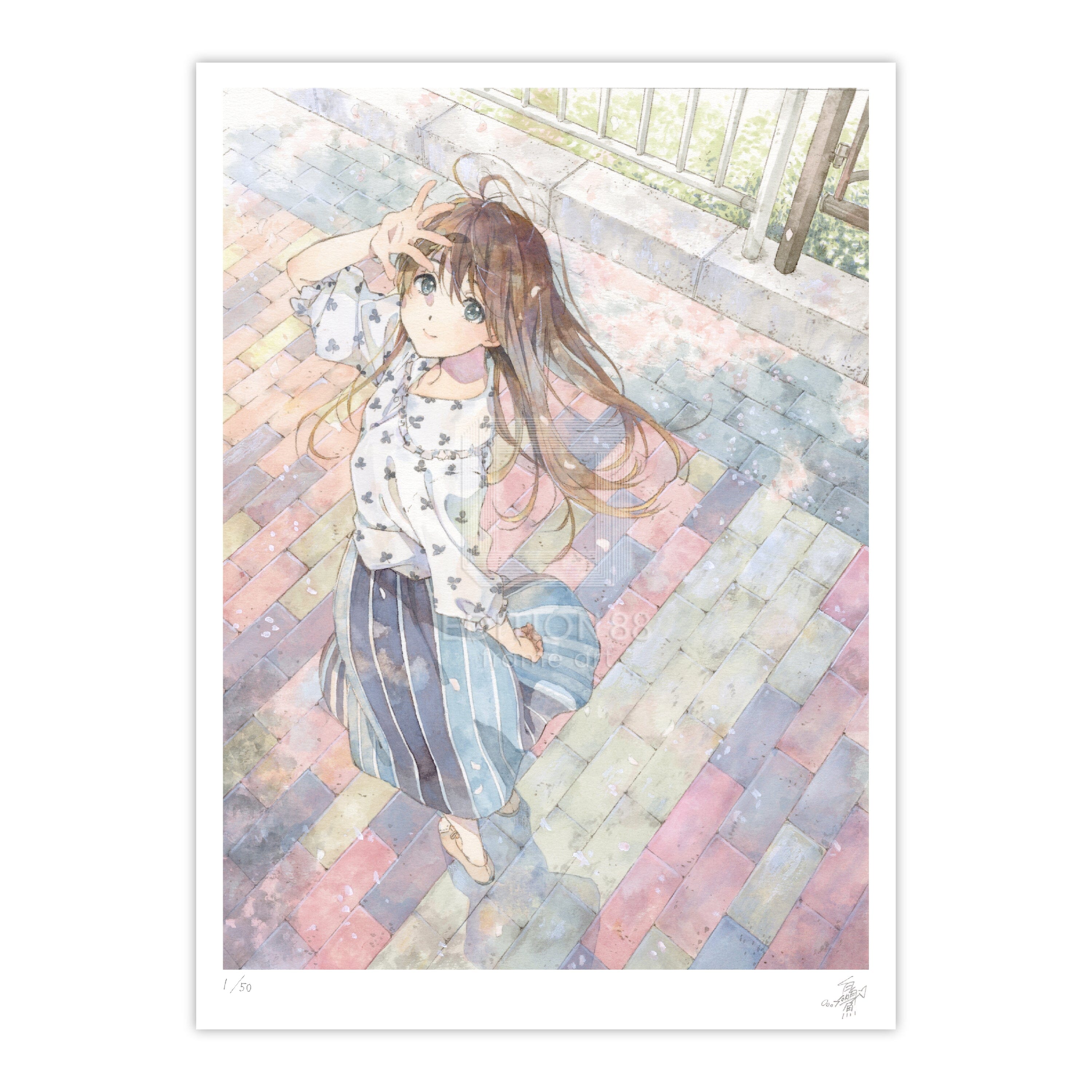 88グラフN(道) / 白身魚(直筆サイン入り/限定50枚) 88グラフ Edition88