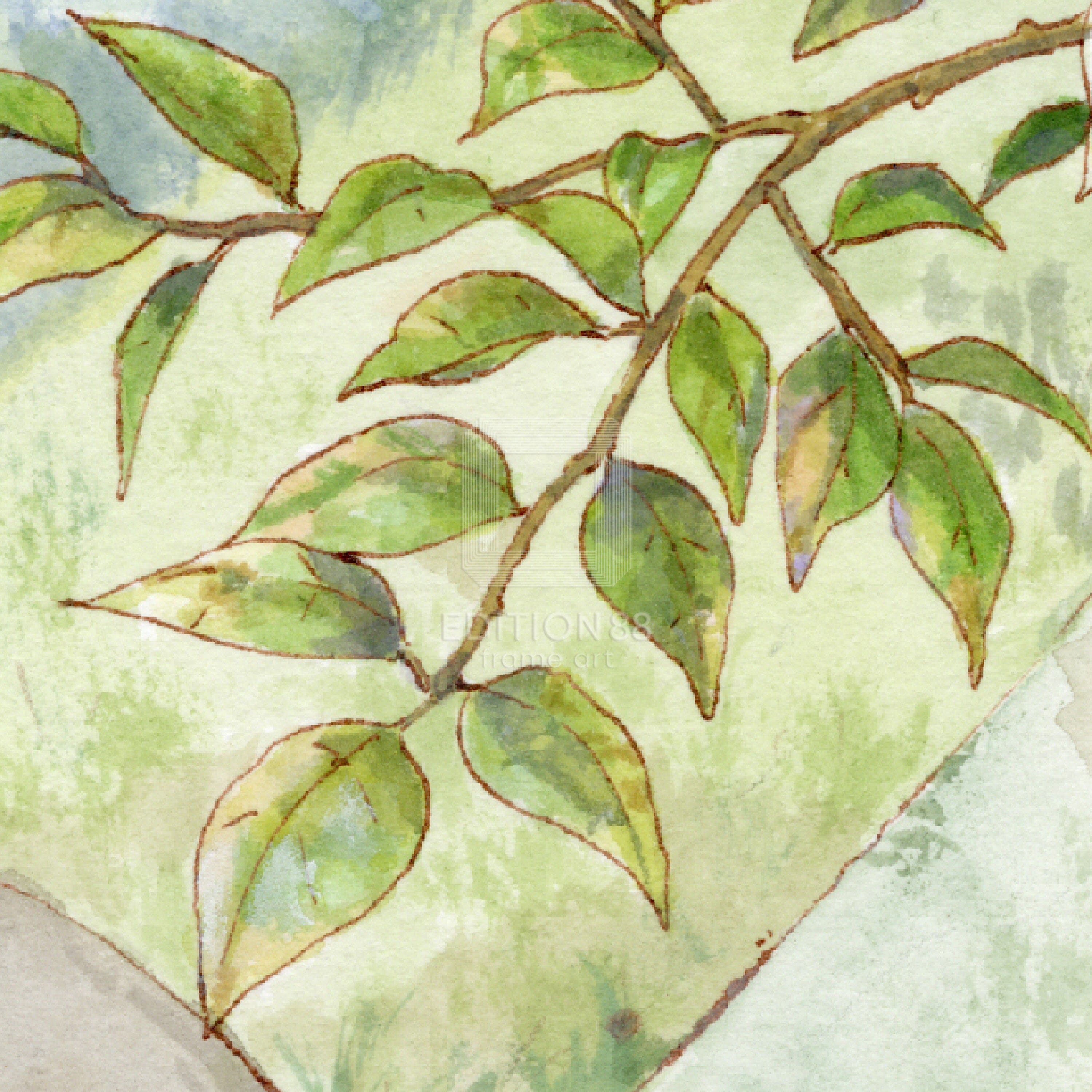 88グラフL (少女と犬)/ 白身魚(直筆サイン入り/限定50枚) 88グラフ Edition88