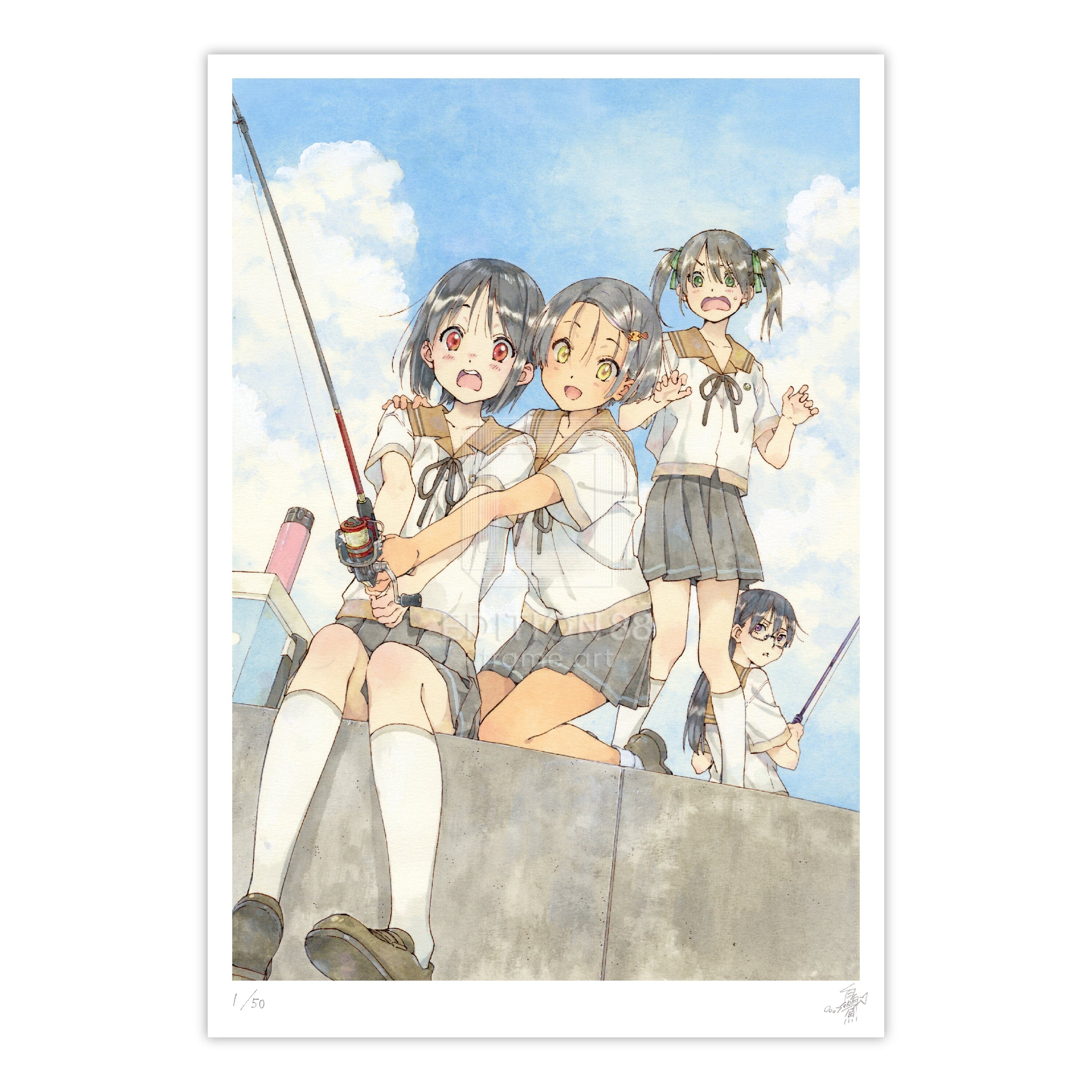 88グラフK (釣り)/ 白身魚(直筆サイン入り/限定50枚) 88グラフ Edition88