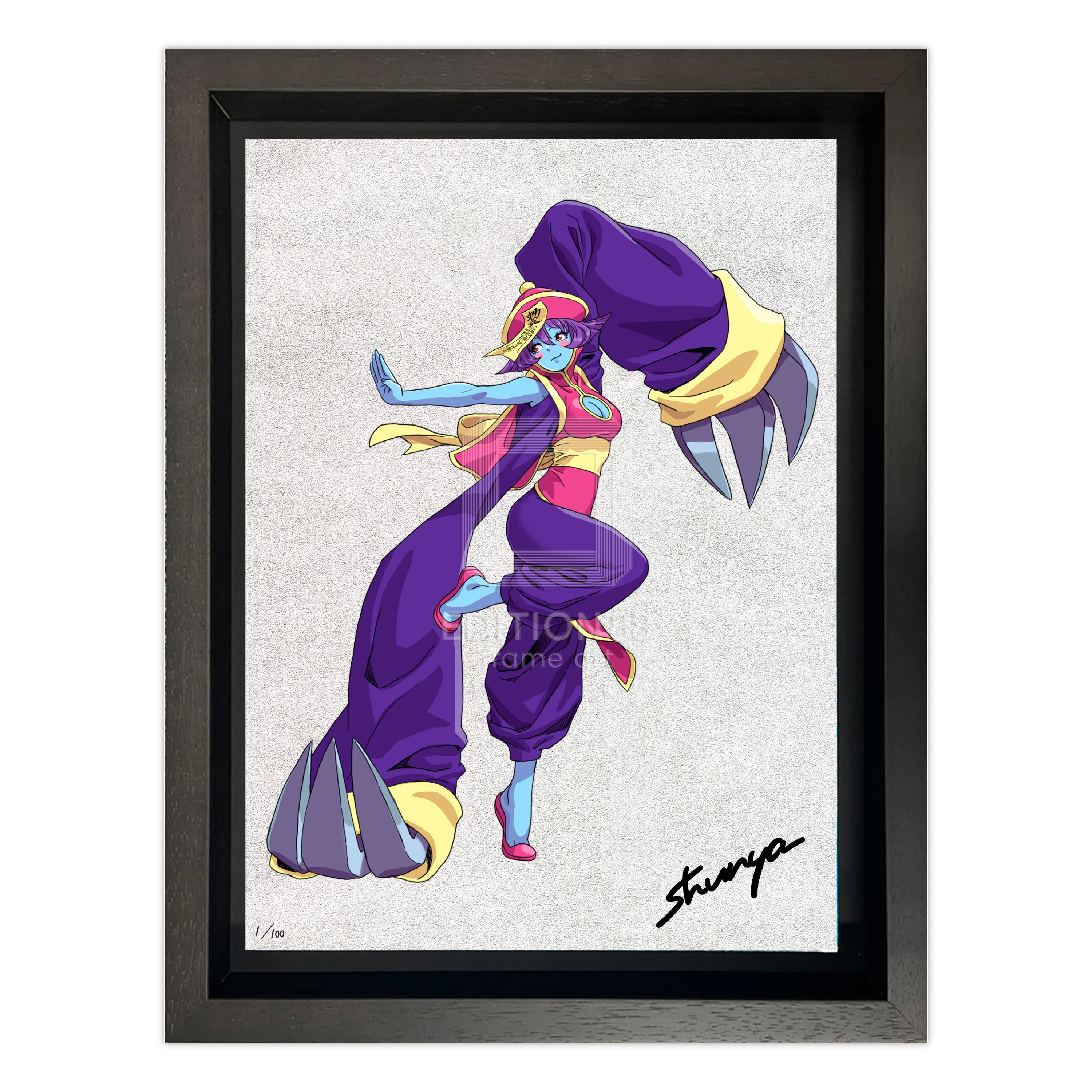 「ヴァンパイア 美少女」88グラフ シルバー仕様 レイレイ/ 山下しゅんや(直筆サイン入り/限定100枚)