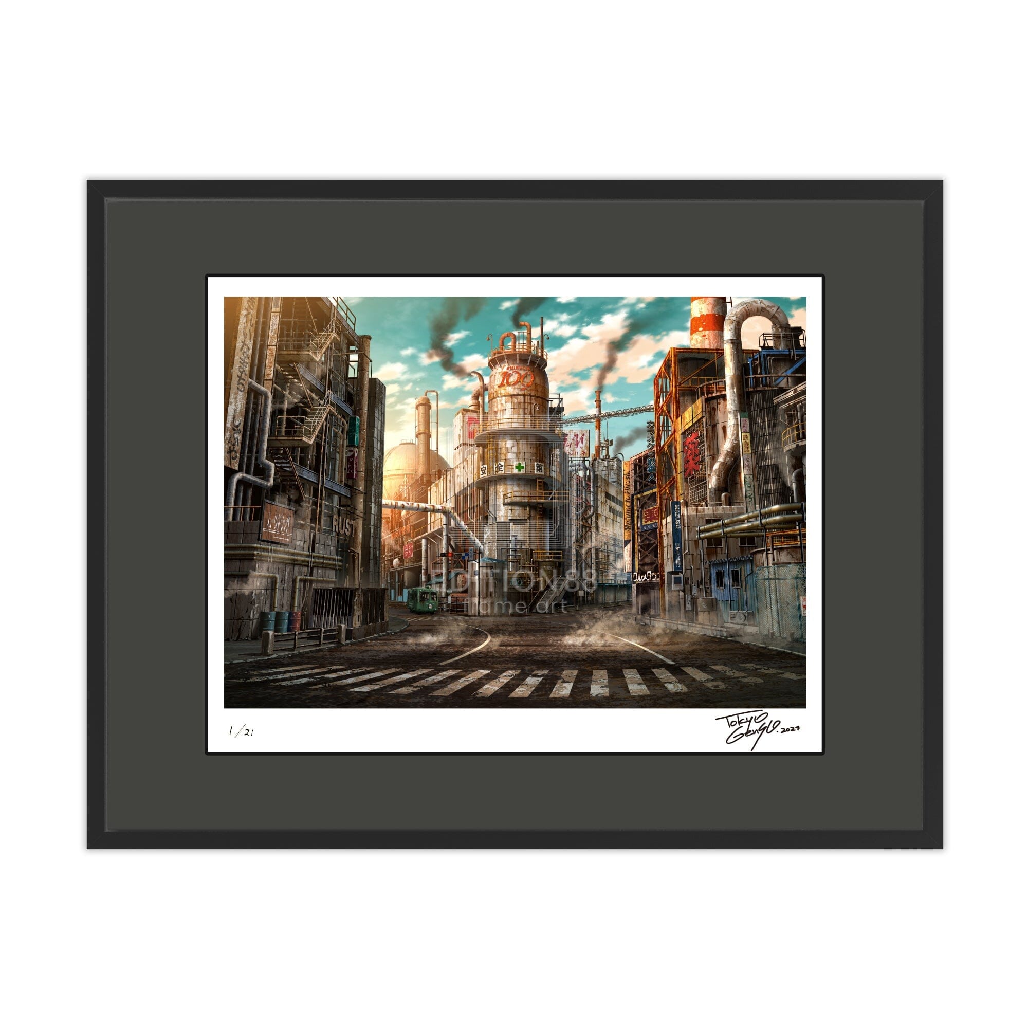 88グラフ えんとつまちのしぶや幻想/ 東京幻想(直筆サイン入り / 限定21枚) 88グラフ Edition88