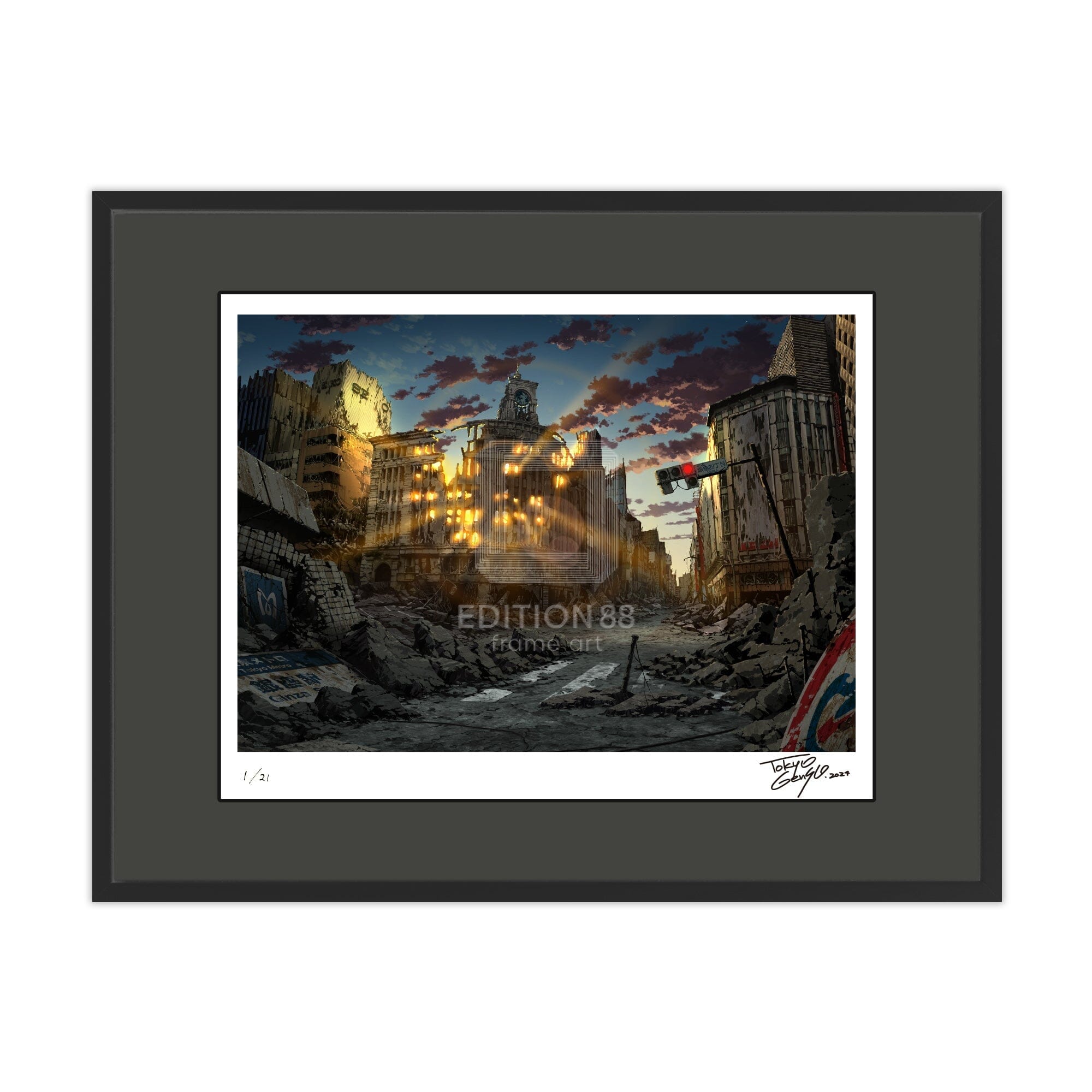 88グラフ 銀座和光幻想/ 東京幻想(直筆サイン入り / 限定21枚) 88グラフ Edition88