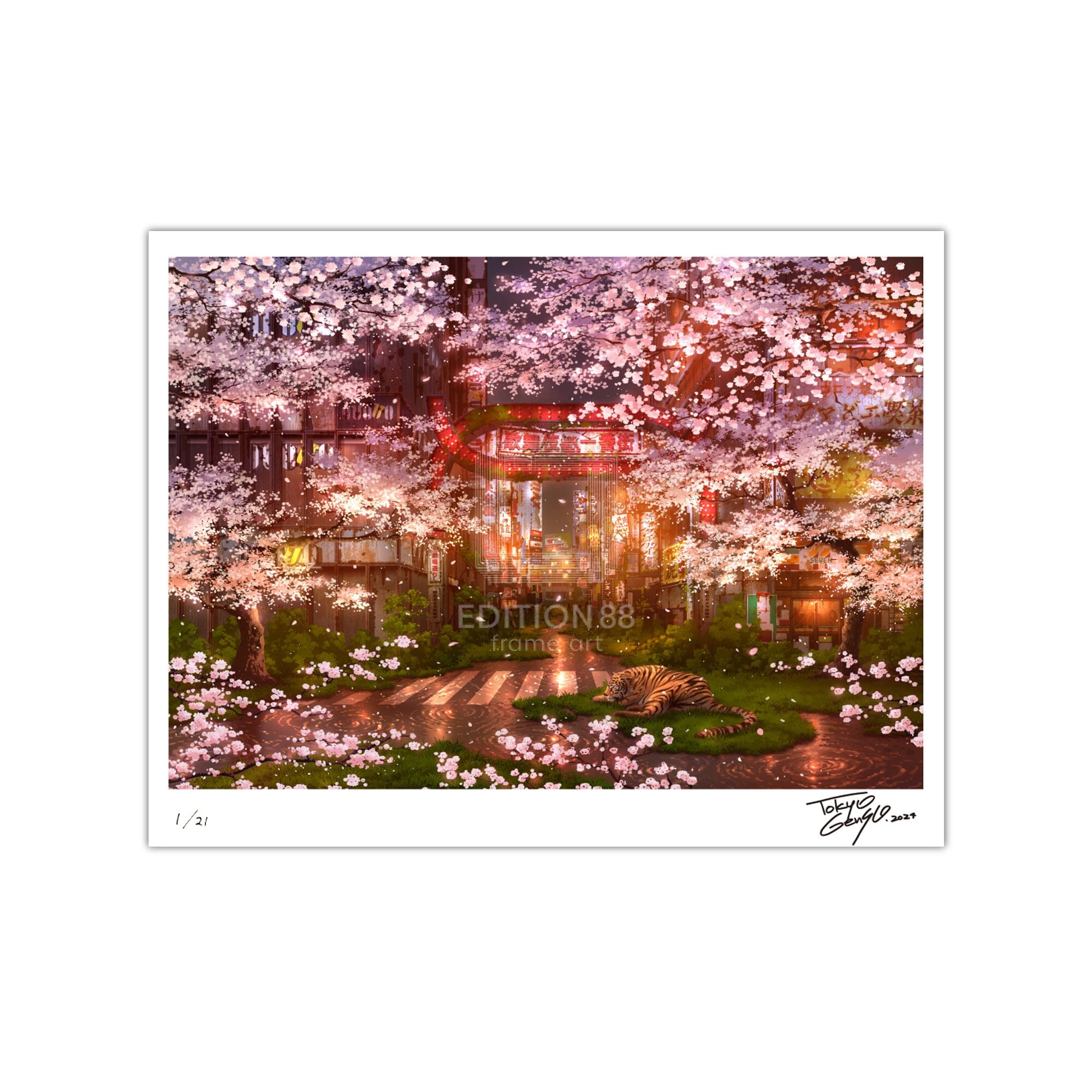 88グラフ 歌舞伎町幻想/ 東京幻想(直筆サイン入り / 限定21枚) 88グラフ Edition88