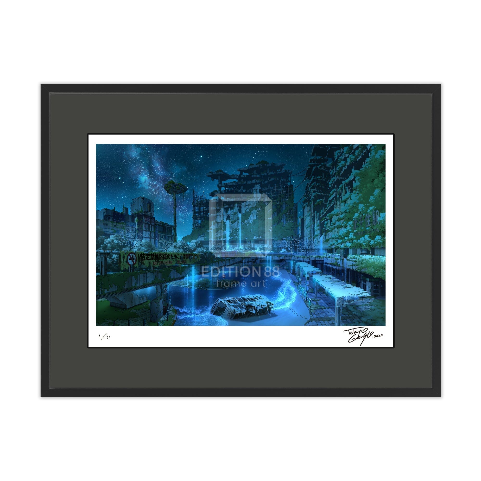 88グラフ 北千住幻想 冬/ 東京幻想(直筆サイン入り / 限定24枚) 88グラフ Edition88