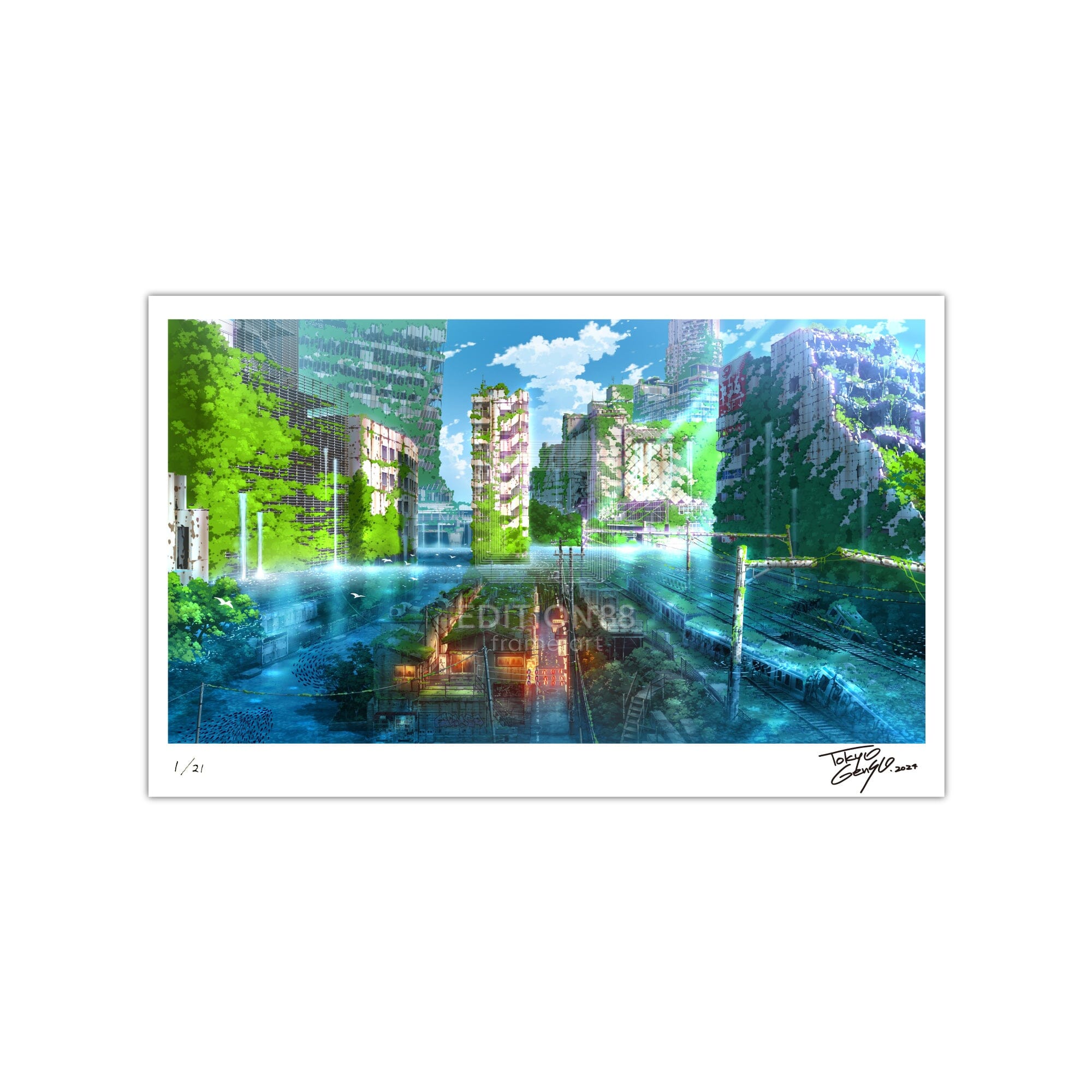 88グラフ 渋谷のんべい横丁幻想/ 東京幻想(直筆サイン入り / 限定21枚) 88グラフ Edition88