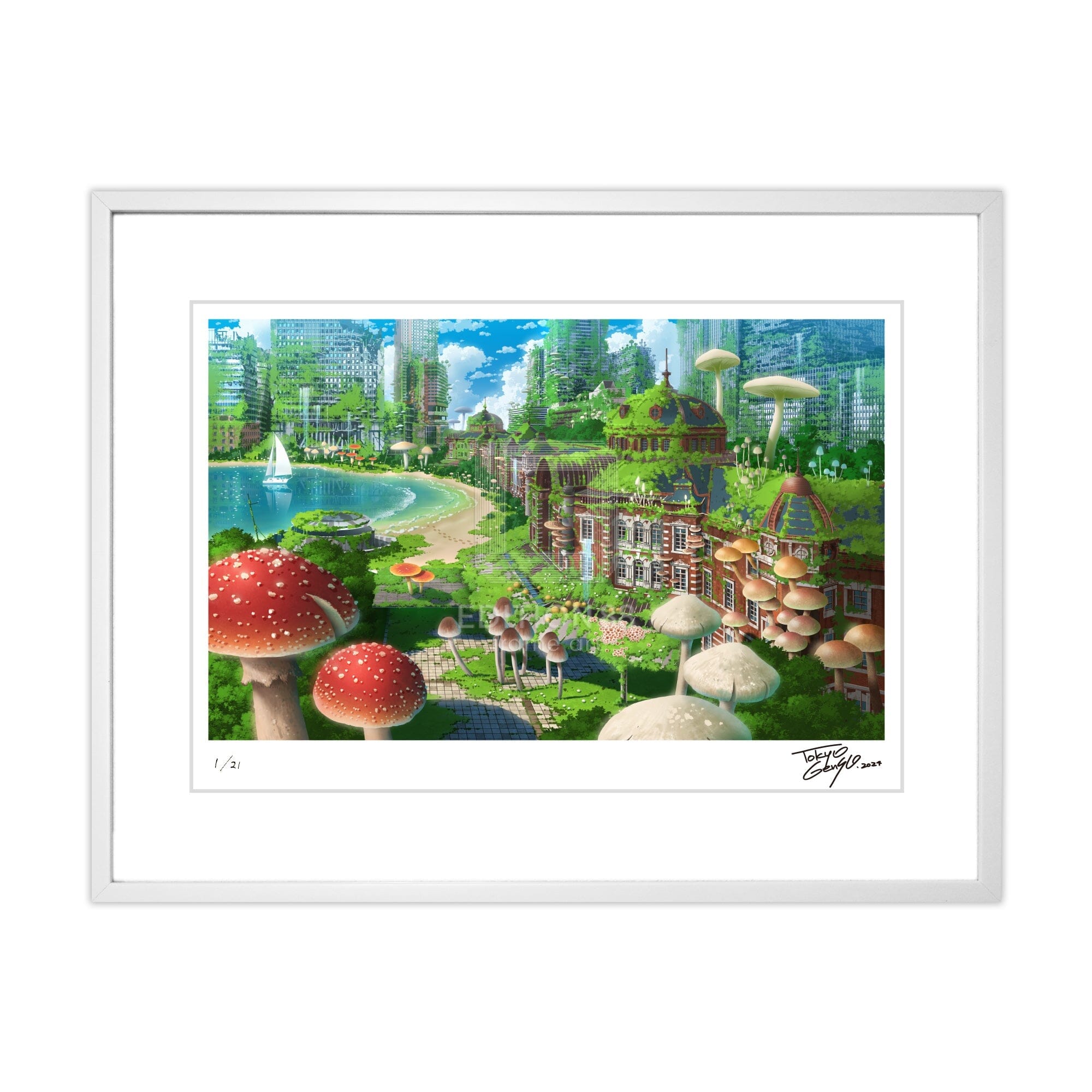 88グラフ 東京駅幻想2021/ 東京幻想(直筆サイン入り / 限定21枚) 88グラフ Edition88