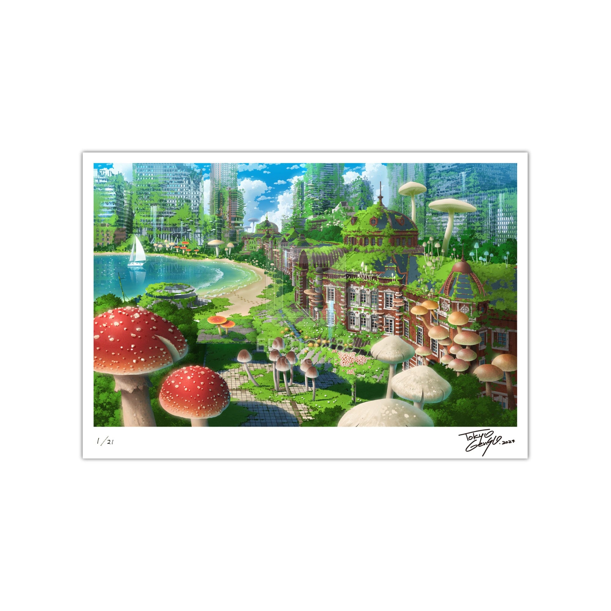 88グラフ 東京駅幻想2021/ 東京幻想(直筆サイン入り / 限定21枚) 88グラフ Edition88