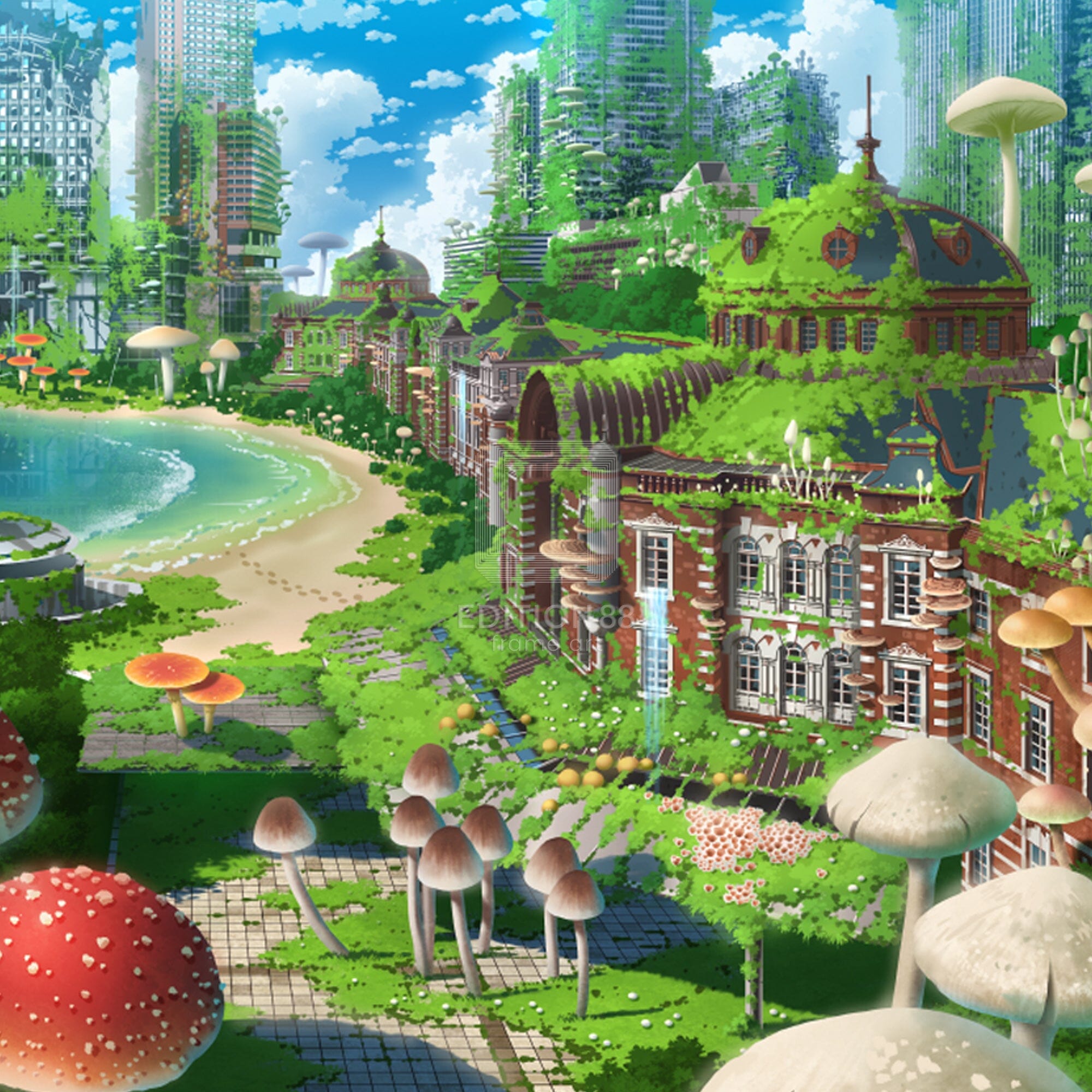 88グラフ 東京駅幻想2021/ 東京幻想(直筆サイン入り / 限定21枚) 88グラフ Edition88