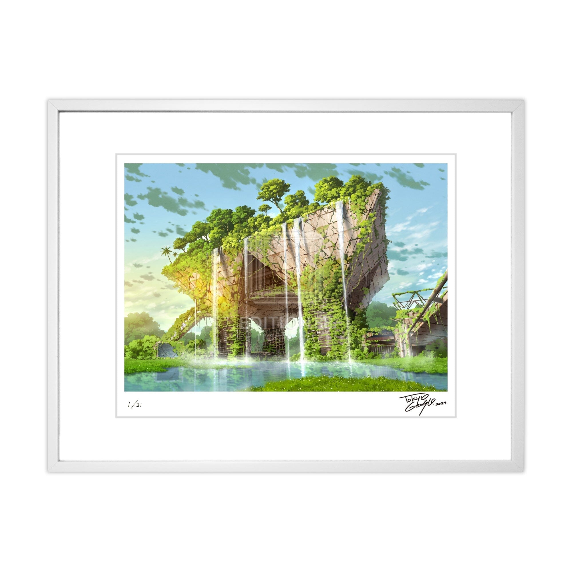 88グラフ 東京ビッグサイト幻想/ 東京幻想(直筆サイン入り / 限定21枚) 88グラフ Edition88