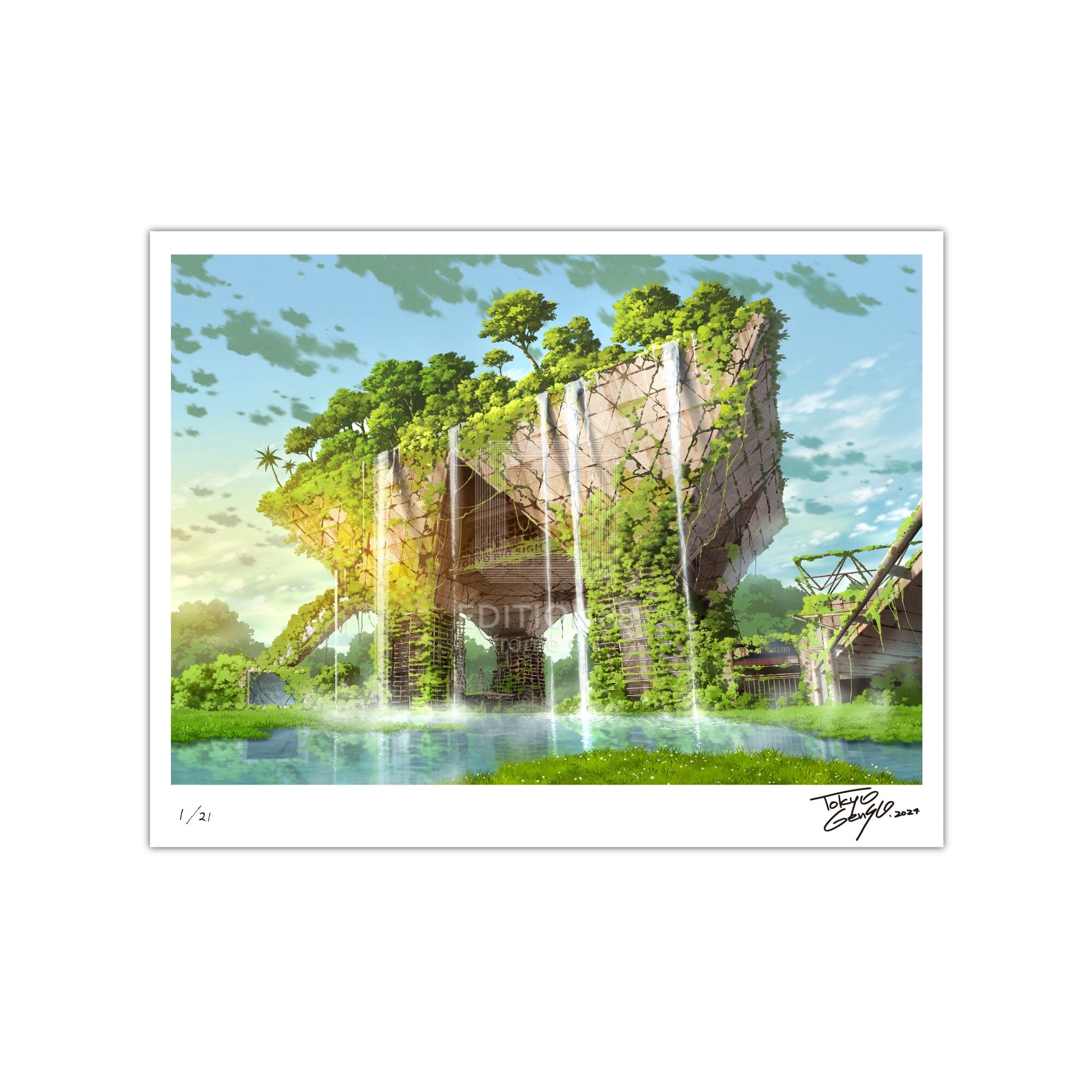 88グラフ 東京ビッグサイト幻想/ 東京幻想(直筆サイン入り / 限定21枚) 88グラフ Edition88