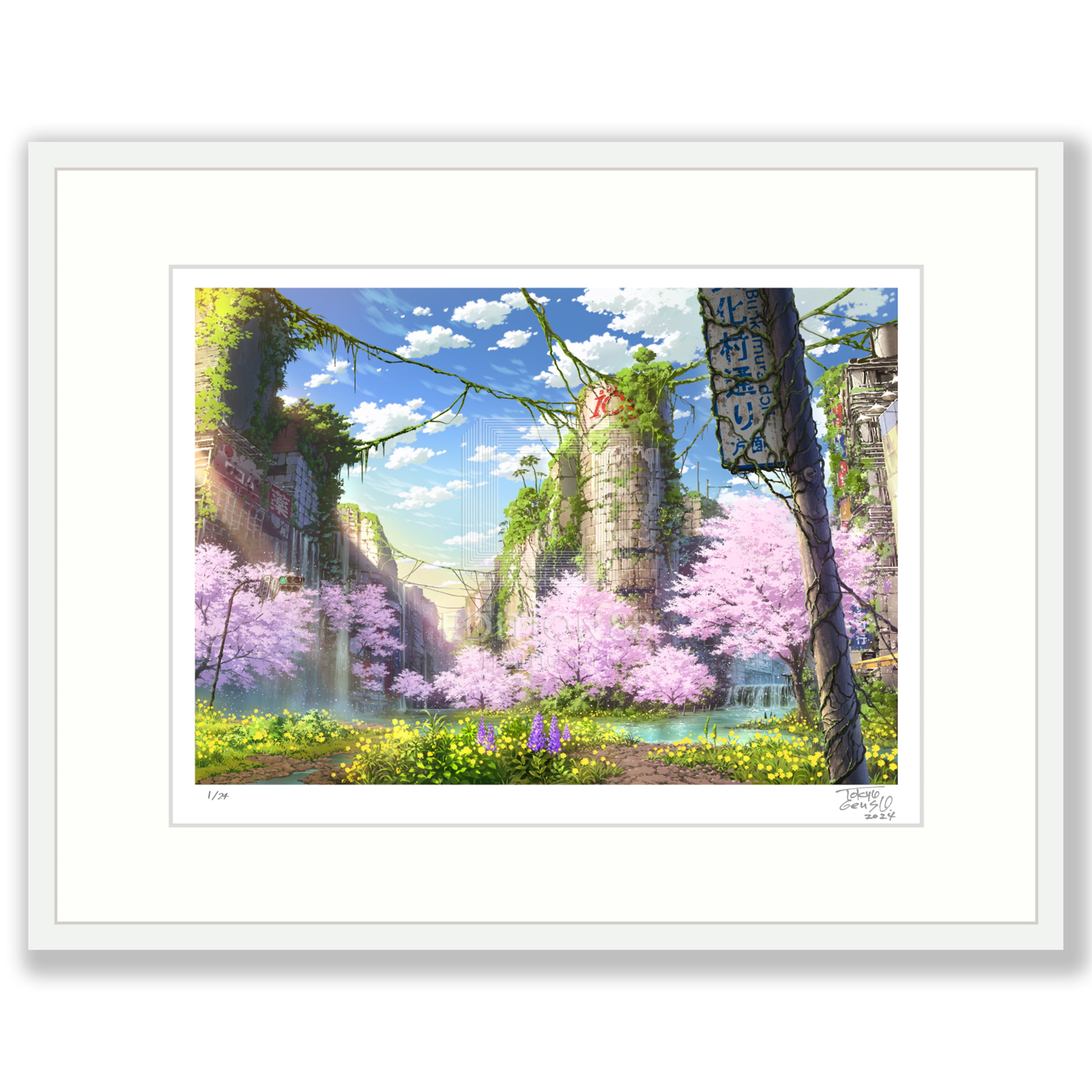 88グラフ 渋谷109幻想 桜/ 東京幻想(直筆サイン入り / 限定24枚) 88グラフ Edition88