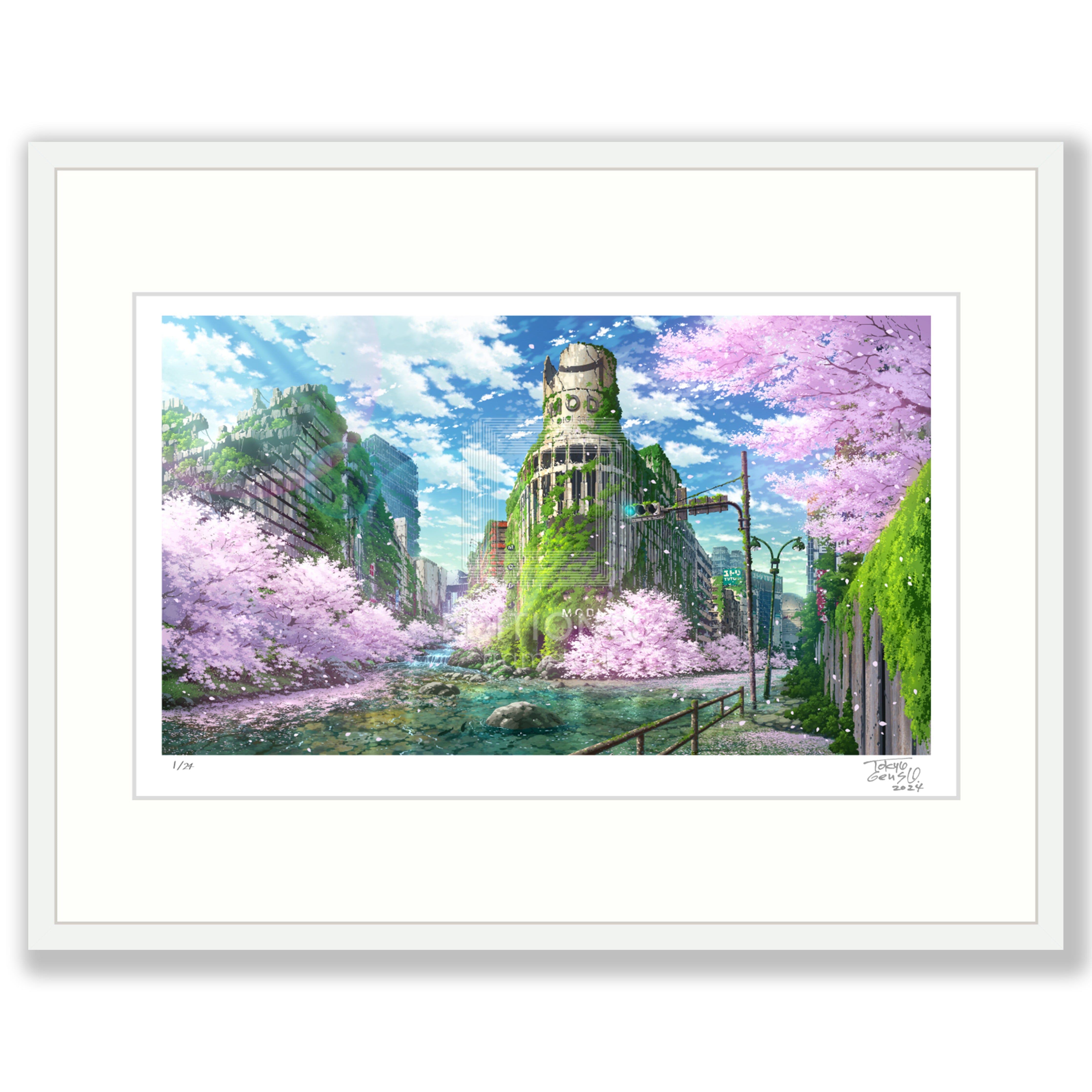 88グラフ MODI幻想 桜/ 東京幻想(直筆サイン入り / 限定24枚) 88グラフ Edition88