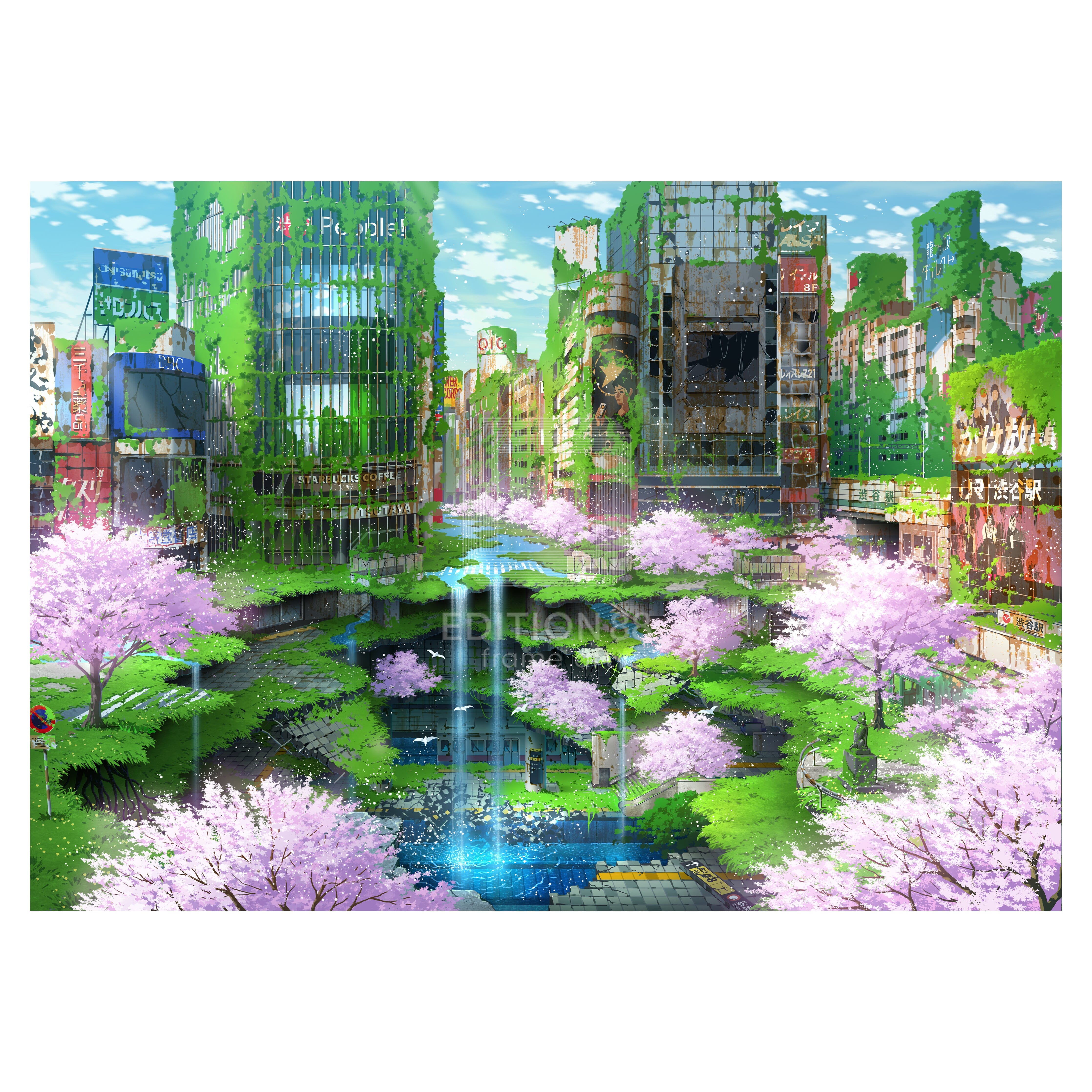 88グラフ 渋谷地下迷宮幻想 桜/ 東京幻想(直筆サイン入り / 限定24枚) 88グラフ Edition88
