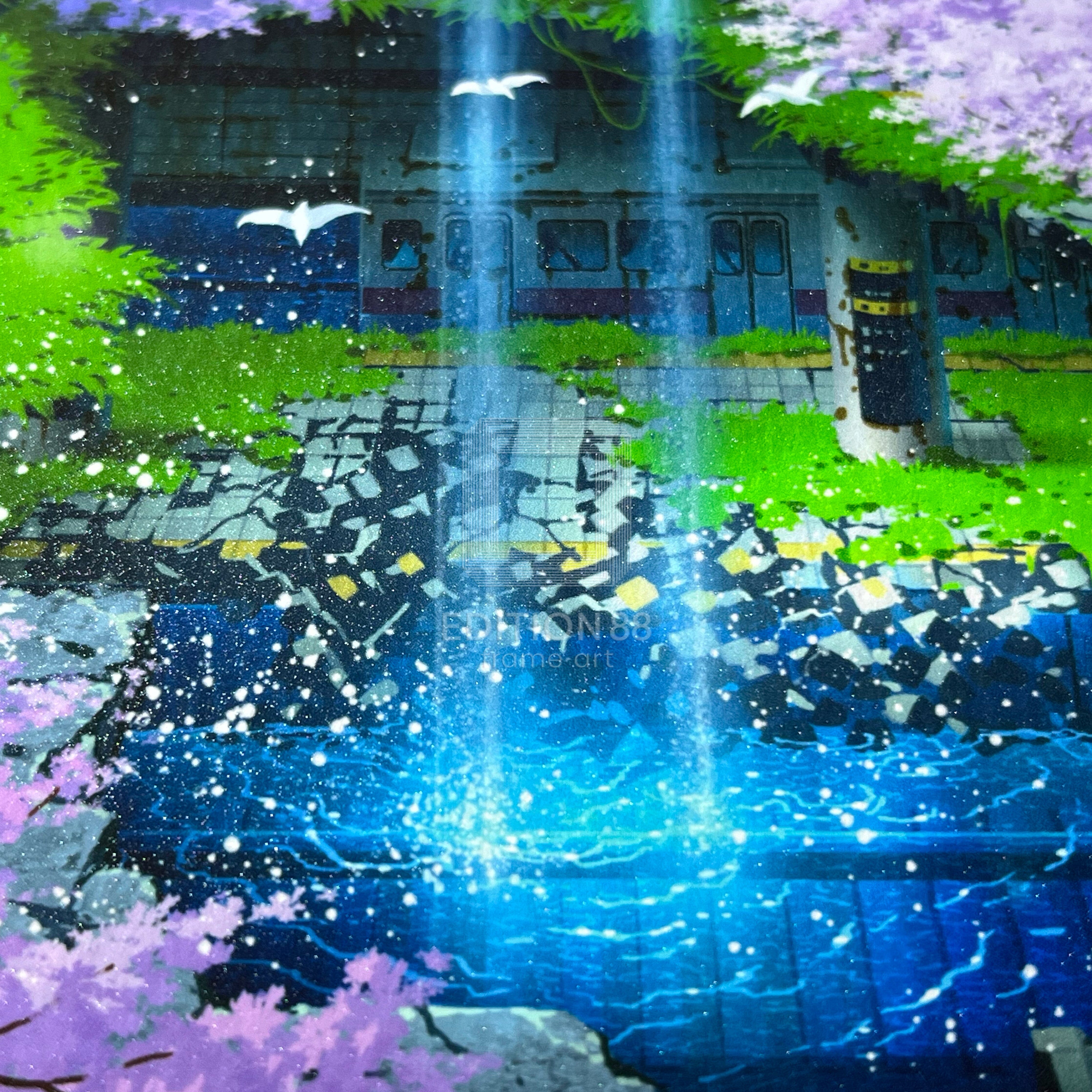 88グラフ 渋谷地下迷宮幻想 桜/ 東京幻想(直筆サイン入り / 限定24枚) 88グラフ Edition88