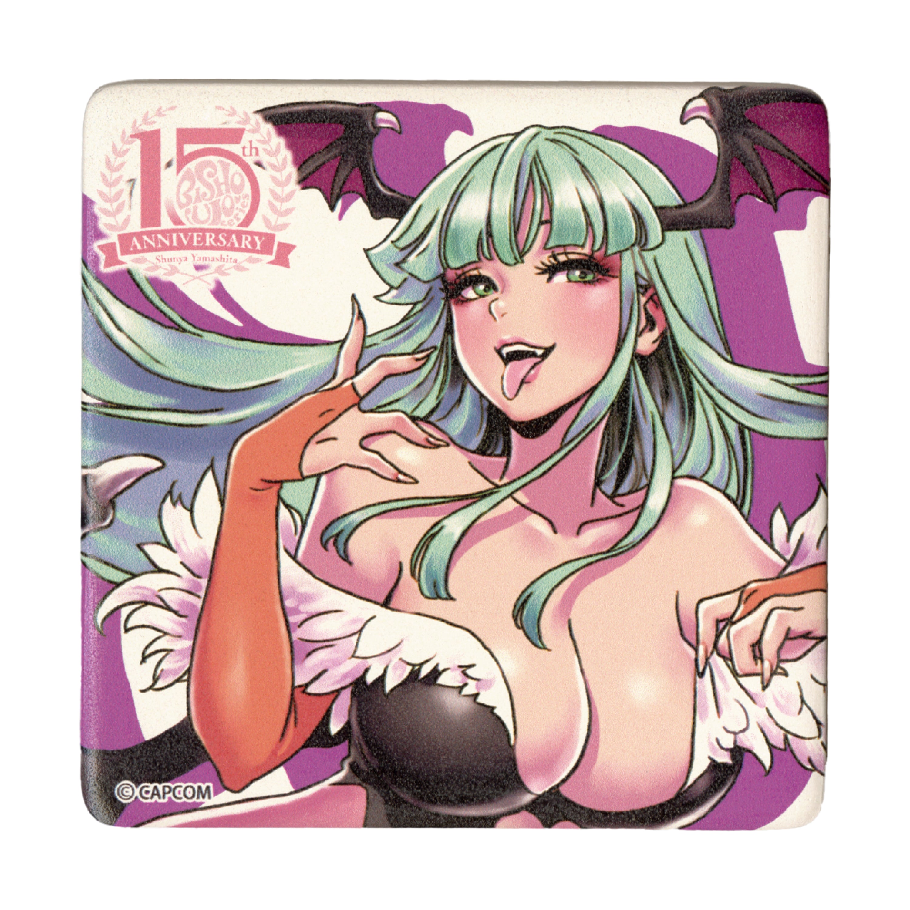 「ヴァンパイア 美少女」アートタイル モリガン/ 山下しゅんや