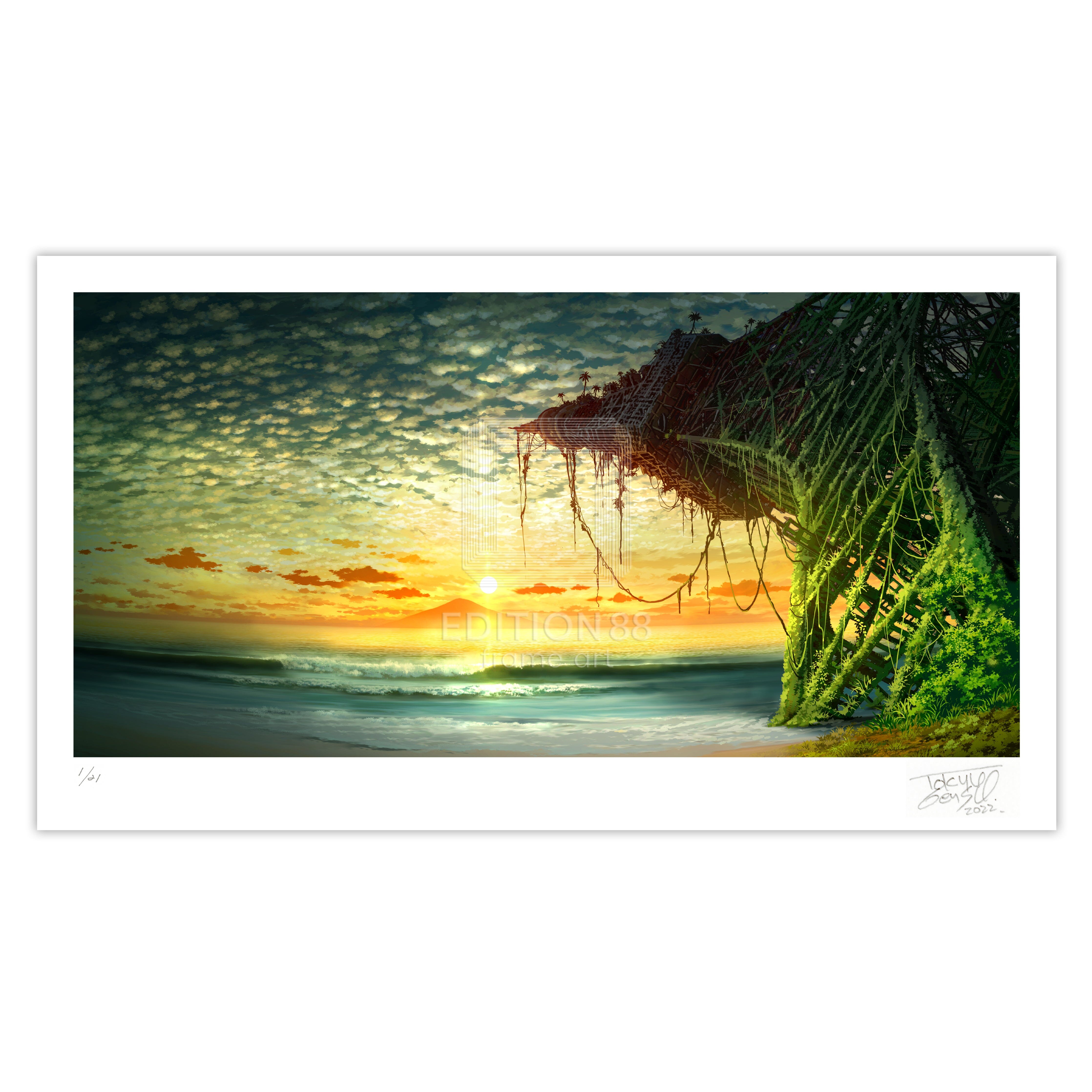 88グラフ 東京タワー幻想/ 東京幻想(直筆サイン入り / 限定21枚) 88グラフ Edition88