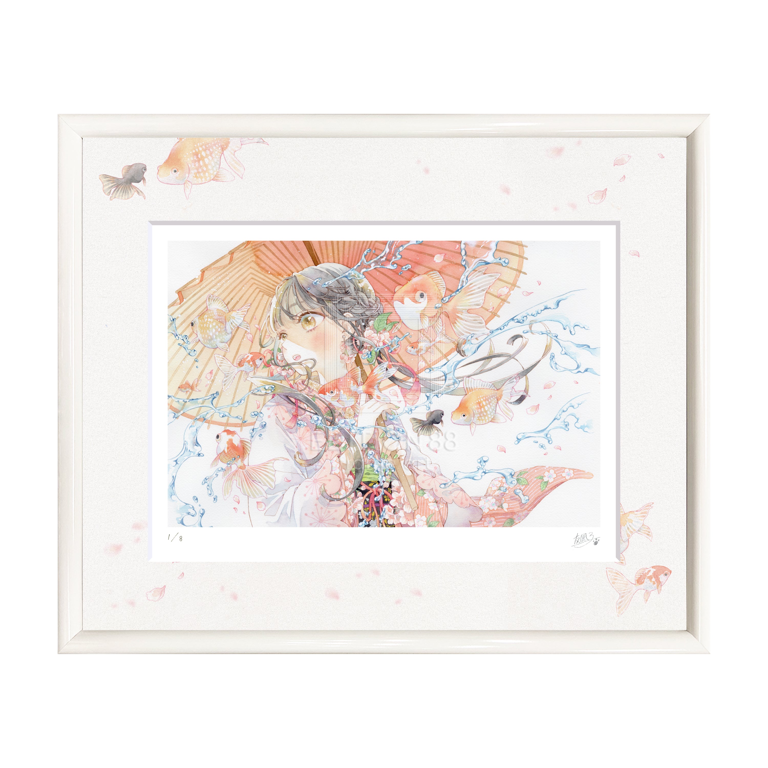 88グラフ1 『澪』 プラチナ版 / 友風子(直筆サイン&作家手彩入り/限定8枚)