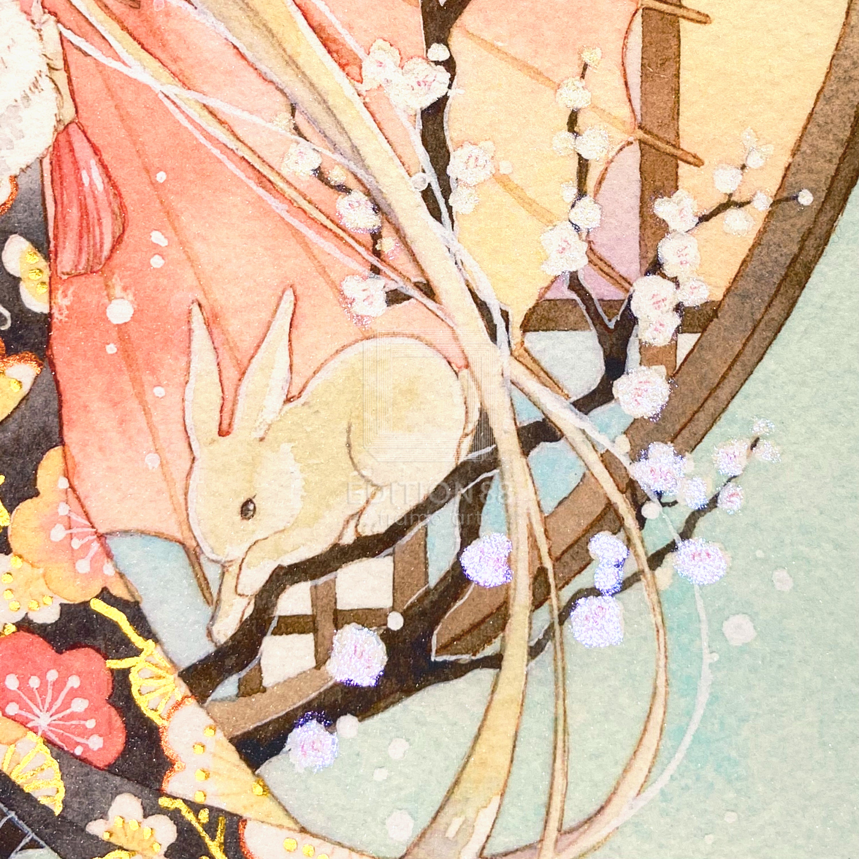 88グラフ3 『卯年』 プラチナ版 / 友風子(直筆サイン&作家手彩入り/限定8枚)