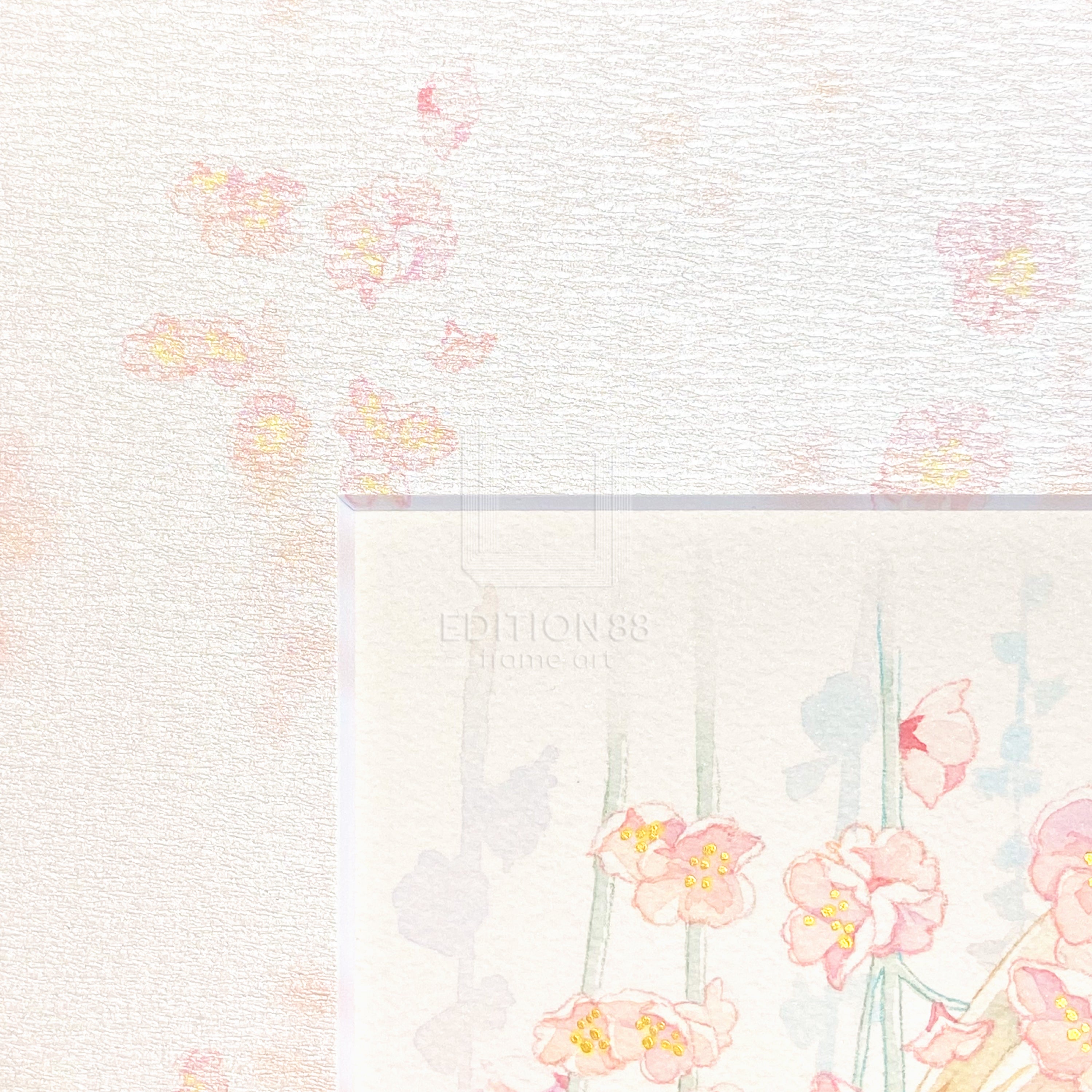 88グラフ4 『枝垂れ梅』 プラチナ版 / 友風子(直筆サイン&作家手彩入り/限定8枚)