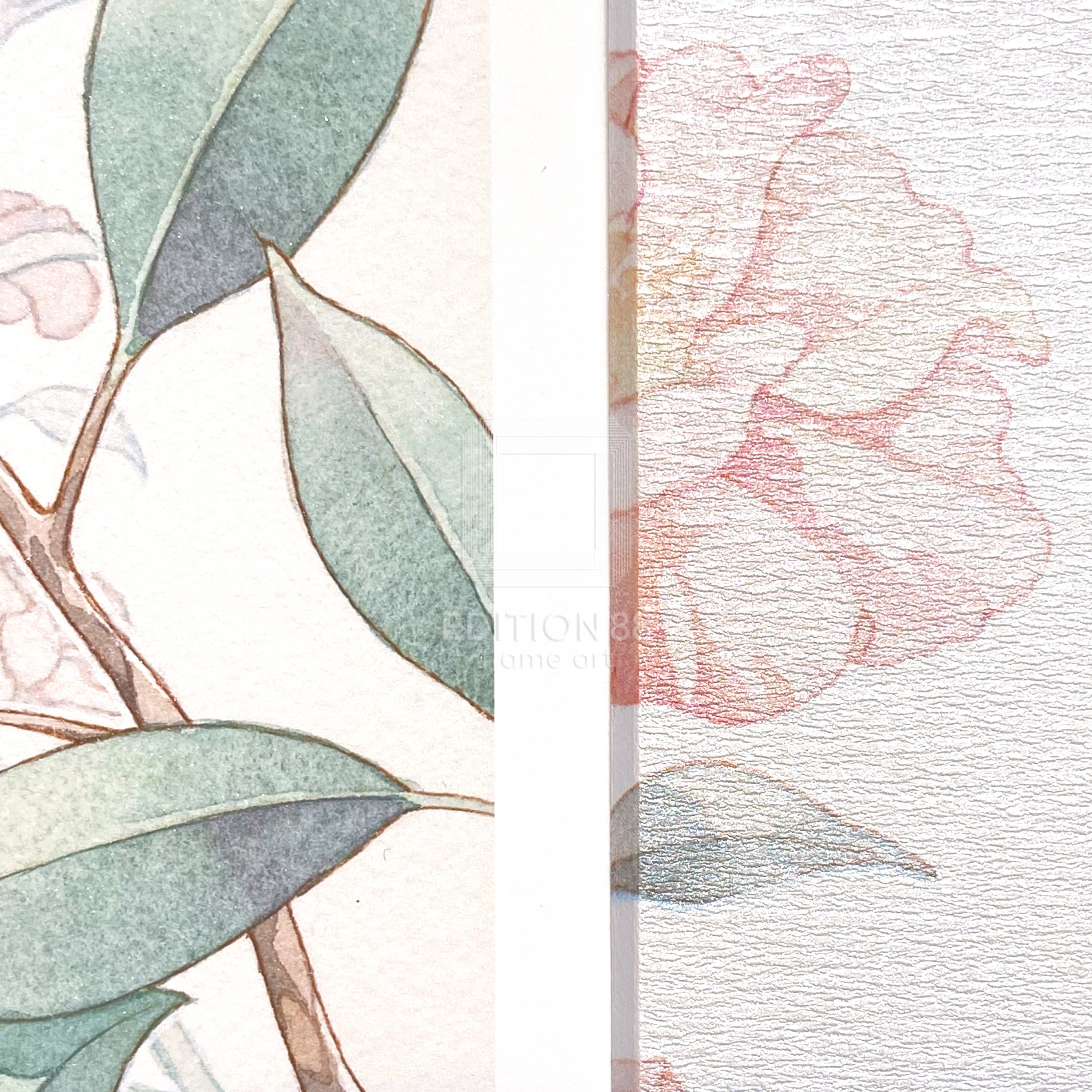 88グラフ7 『山茶花』 プラチナ版 / 友風子(直筆サイン&作家手彩入り/限定8枚)