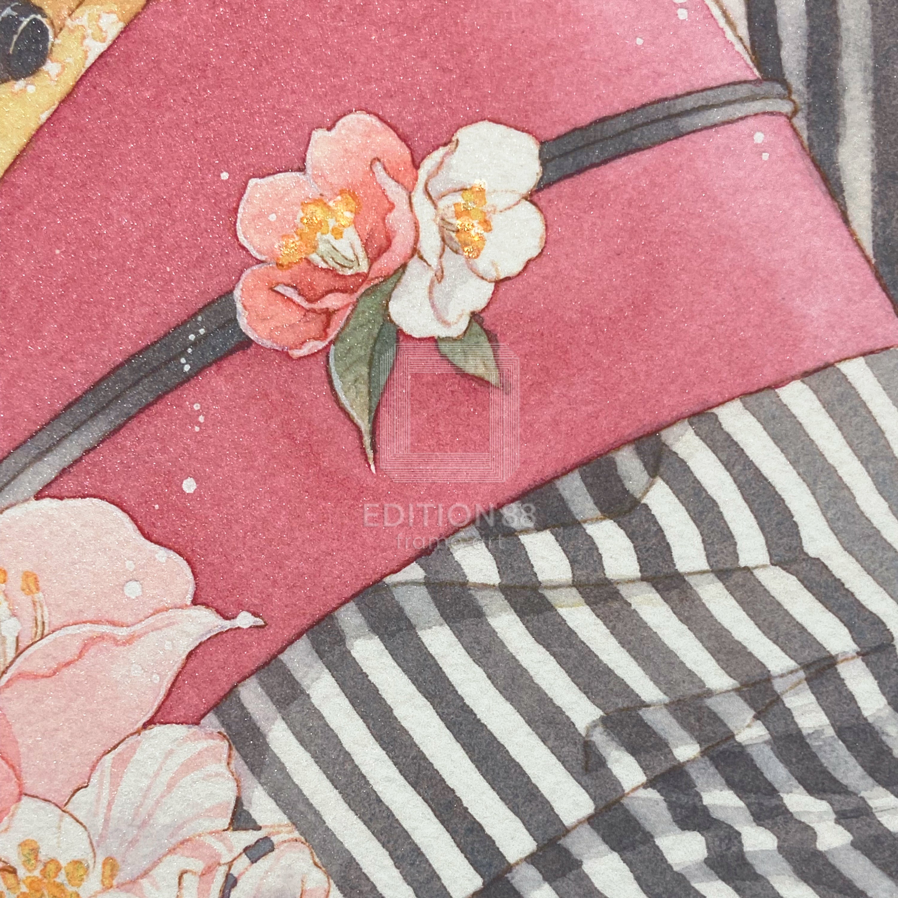 88グラフ10 『椿』 / 友風子(直筆サイン・工房手彩入り/限定20枚)