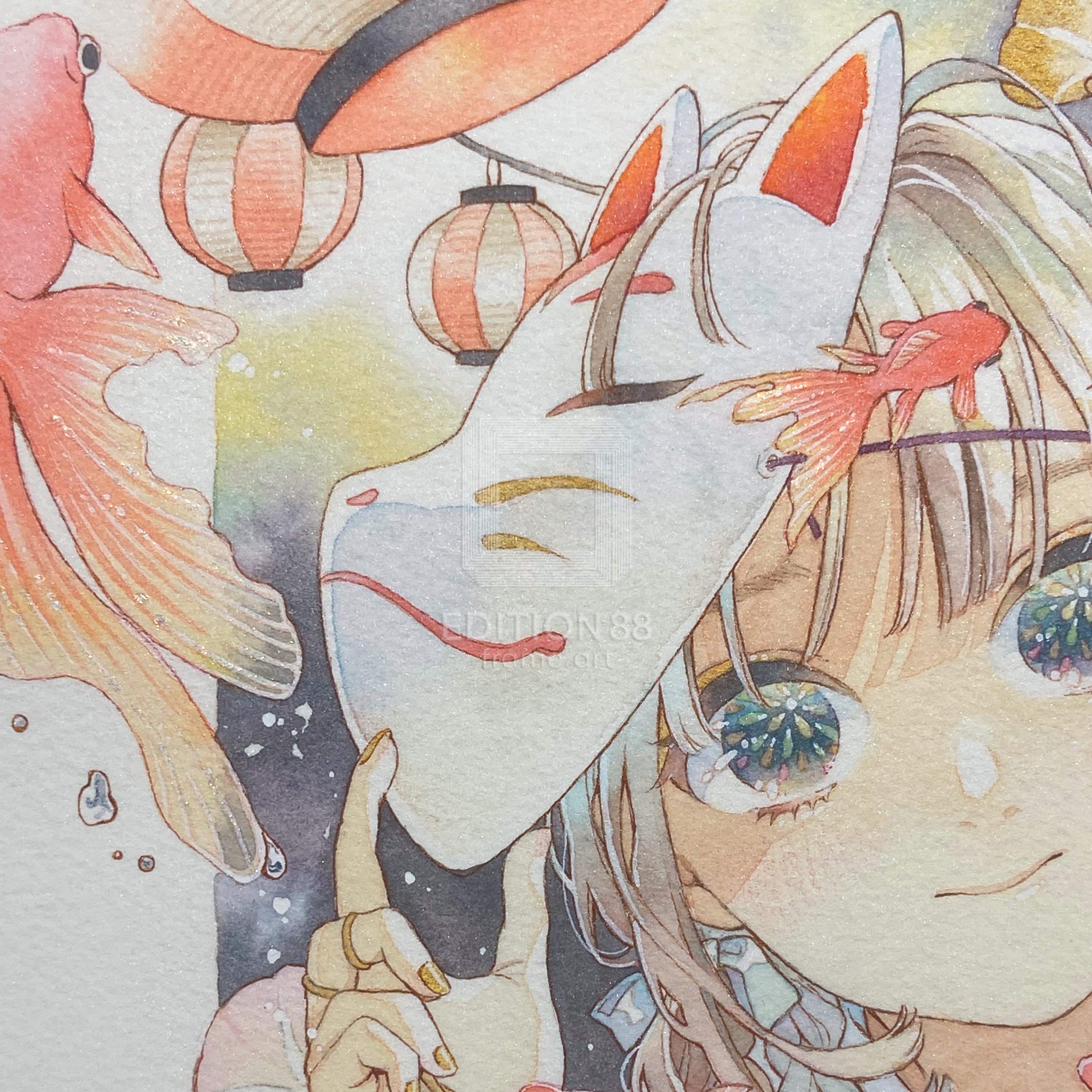 88グラフ11『夏祭り』 / 友風子(直筆サイン・工房手彩入り/限定20枚)