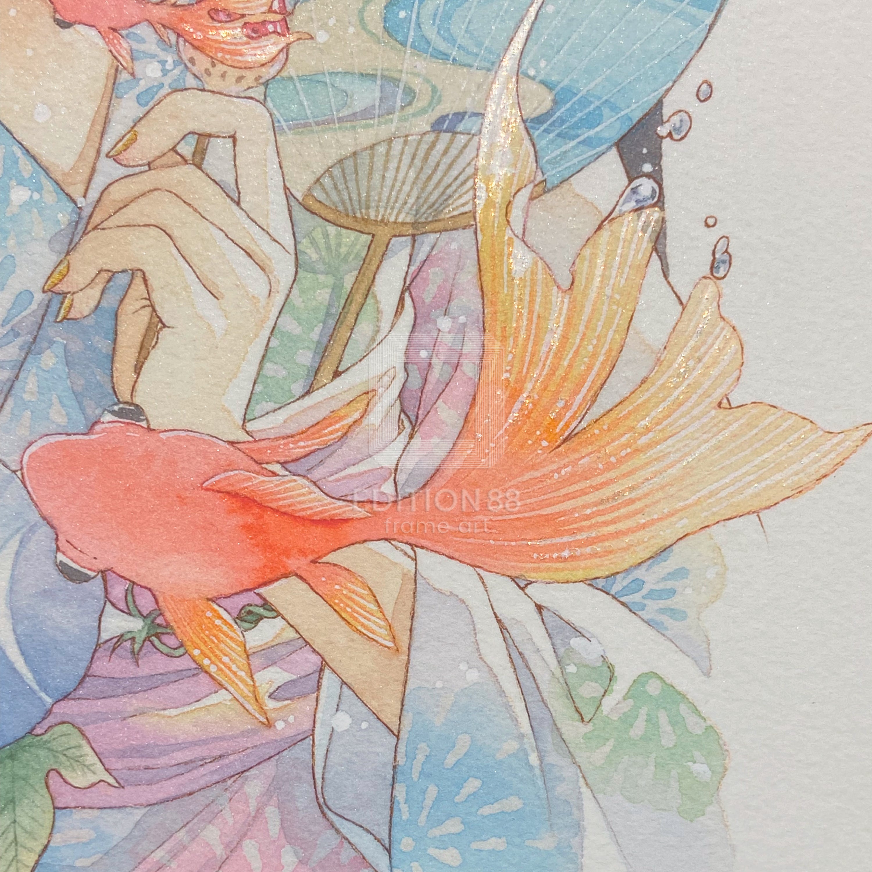 88グラフ11『夏祭り』 / 友風子(直筆サイン・工房手彩入り/限定20枚)