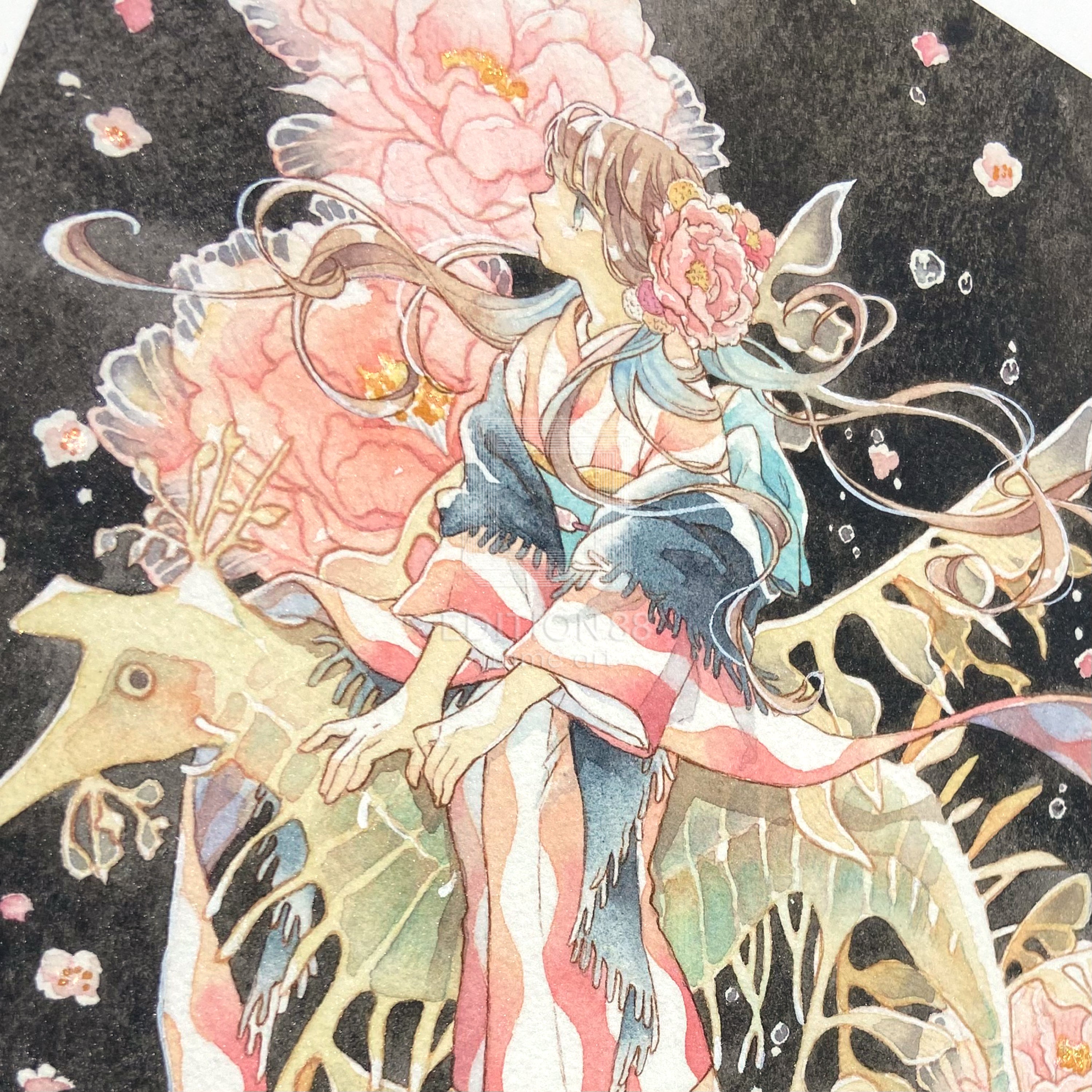 88グラフ12 『シードラゴン』 / 友風子(直筆サイン・工房手彩入り/限定20枚)