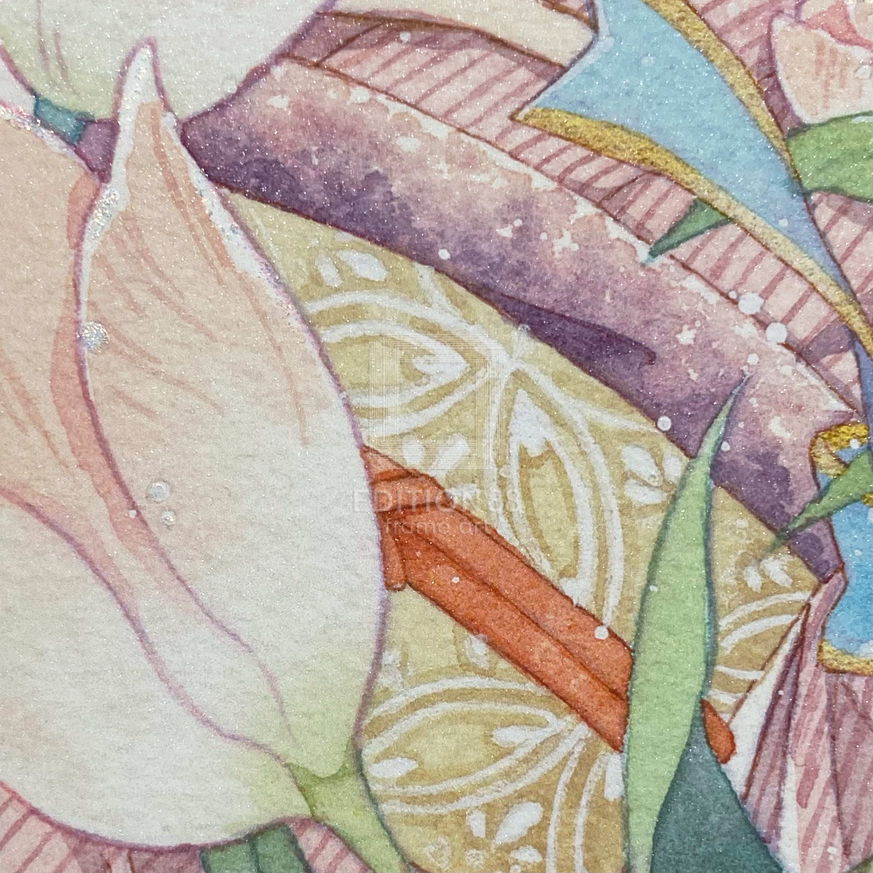 88グラフ14 『ないしょ話』 / 友風子(直筆サイン・工房手彩入り/限定20枚)