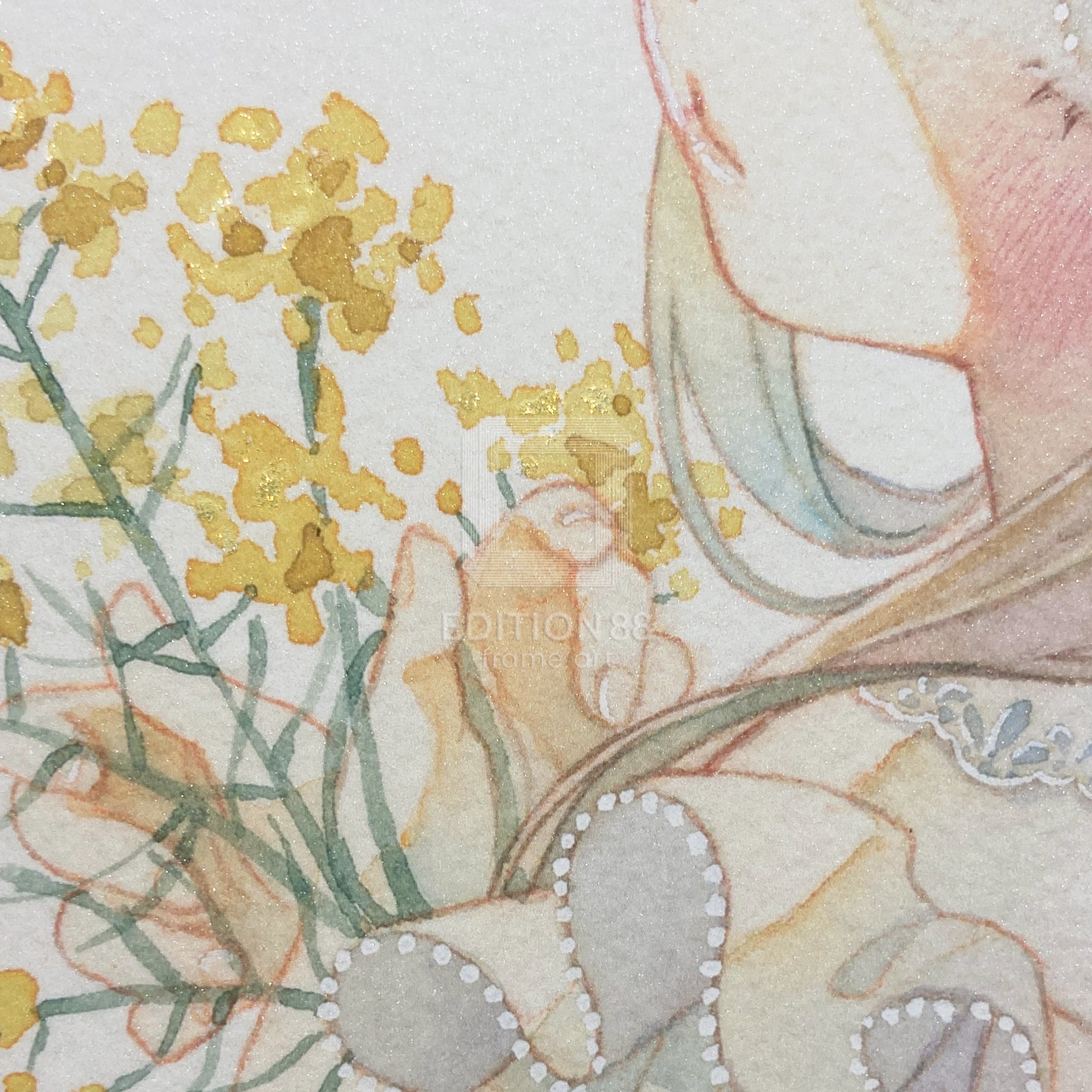 88グラフ15 『菜の花』 / 友風子(直筆サイン・工房手彩入り/限定20枚)