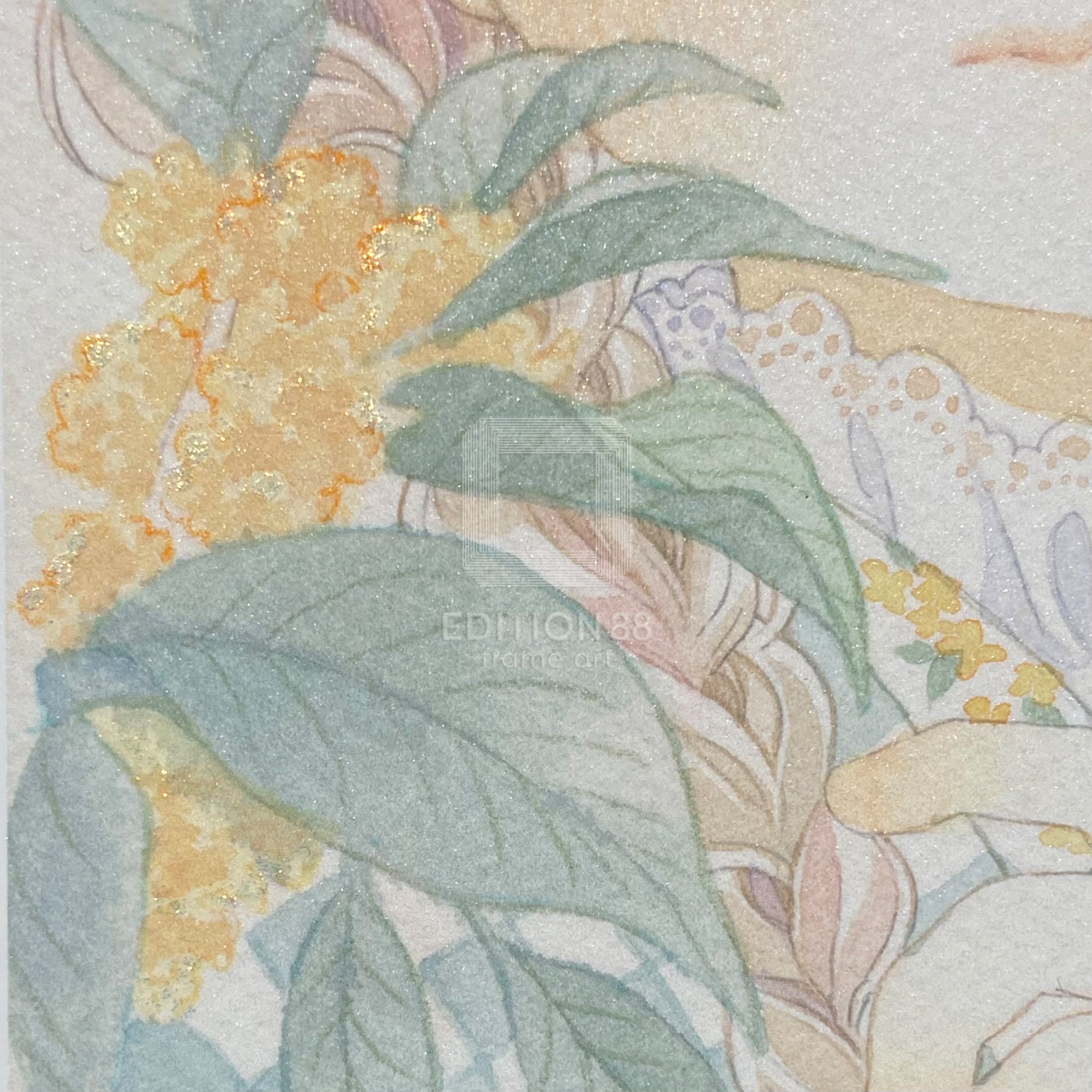 88グラフ ミニ17 『金木犀』 / 友風子(直筆サイン・工房手彩入り/限定20枚)