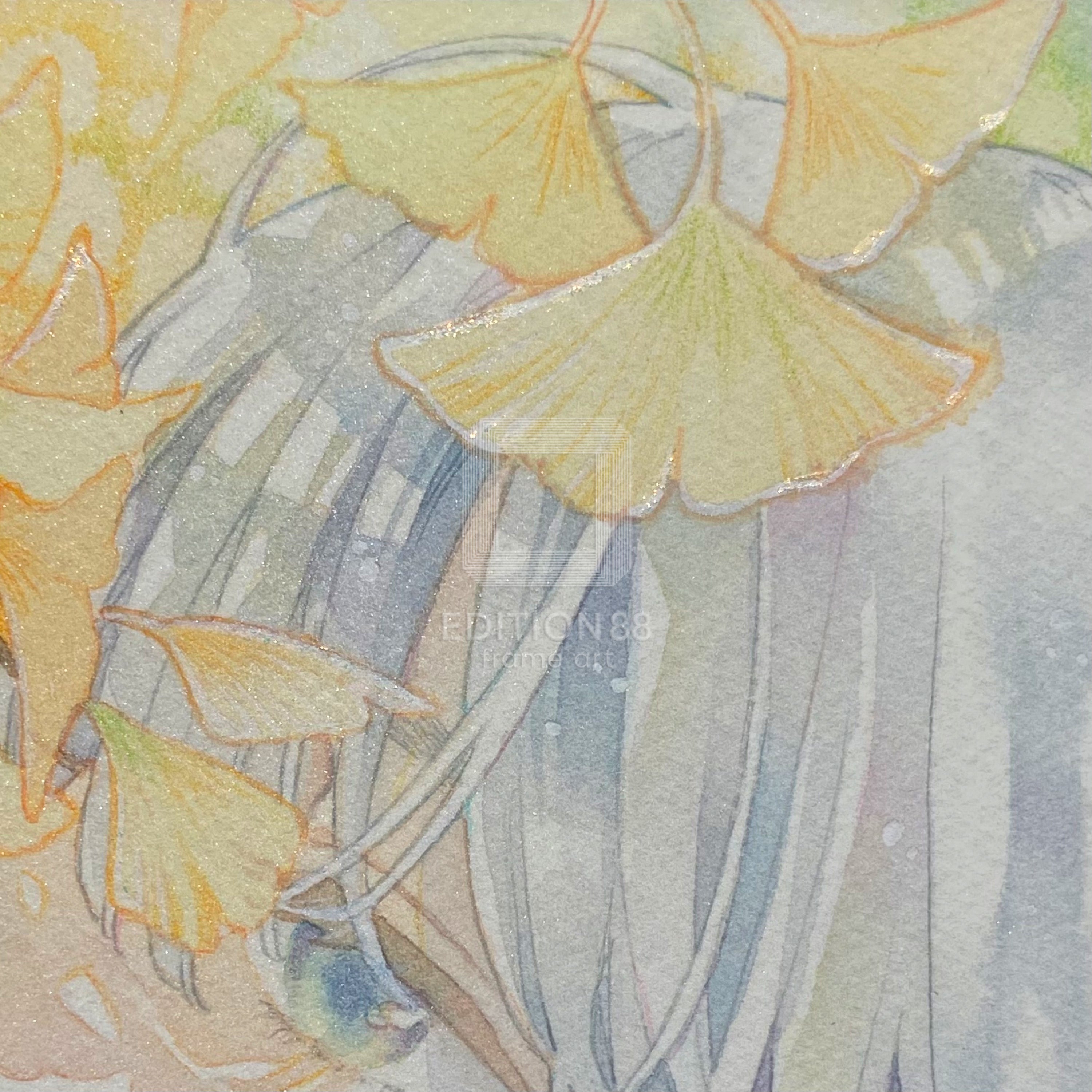 88グラフ ミニ18 『銀杏』 / 友風子(直筆サイン・工房手彩入り/限定20枚)