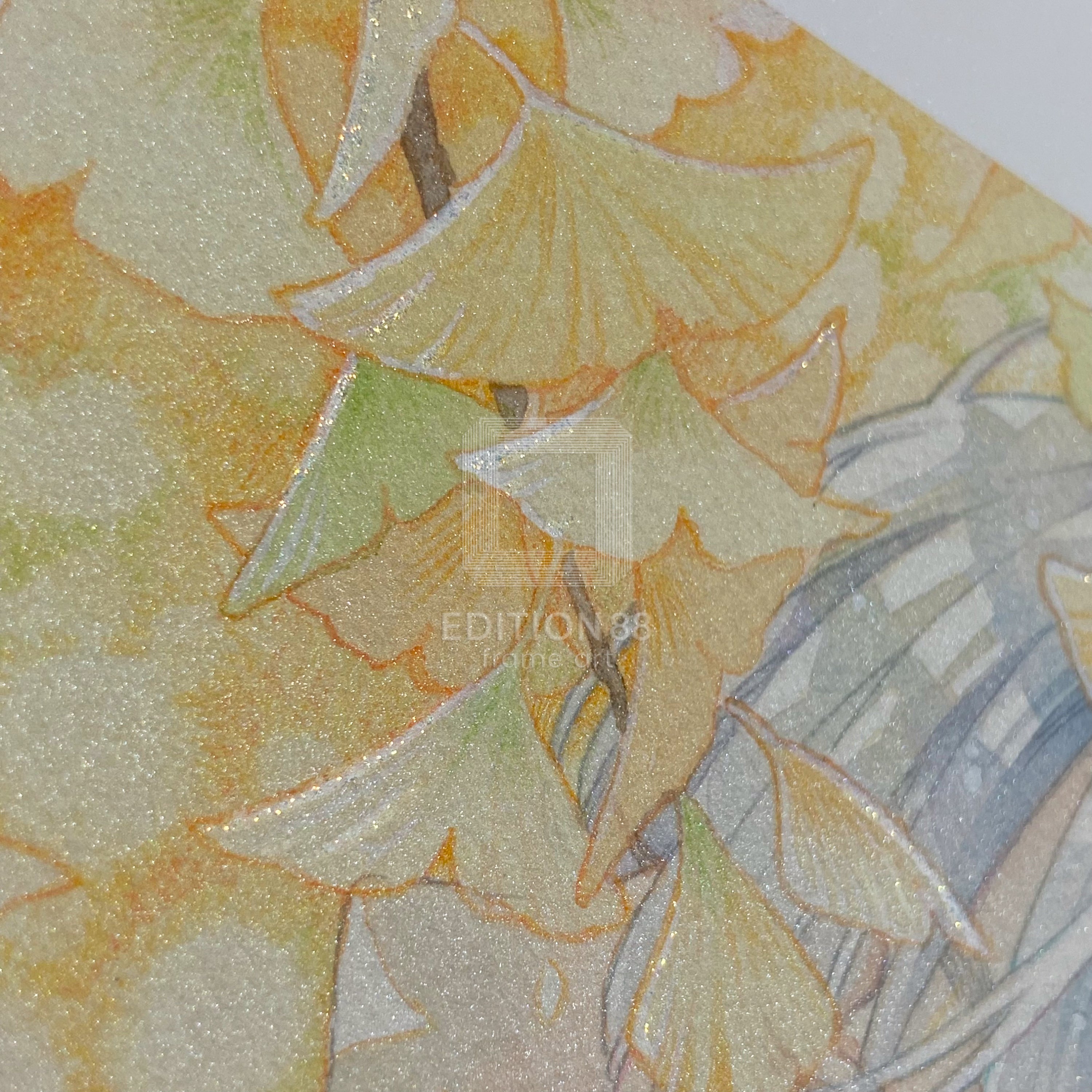 88グラフ ミニ18 『銀杏』 / 友風子(直筆サイン・工房手彩入り/限定20枚)