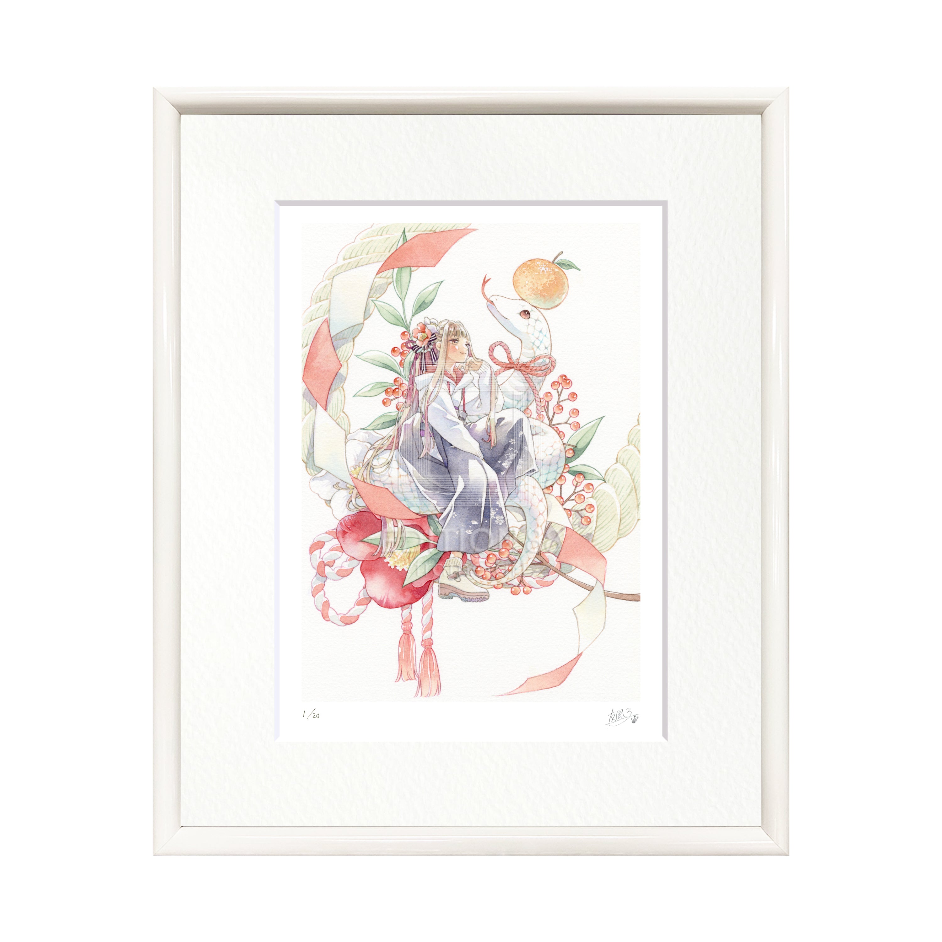 88グラフ9 『巳年』 / 友風子(直筆サイン・工房手彩入り/限定20枚)