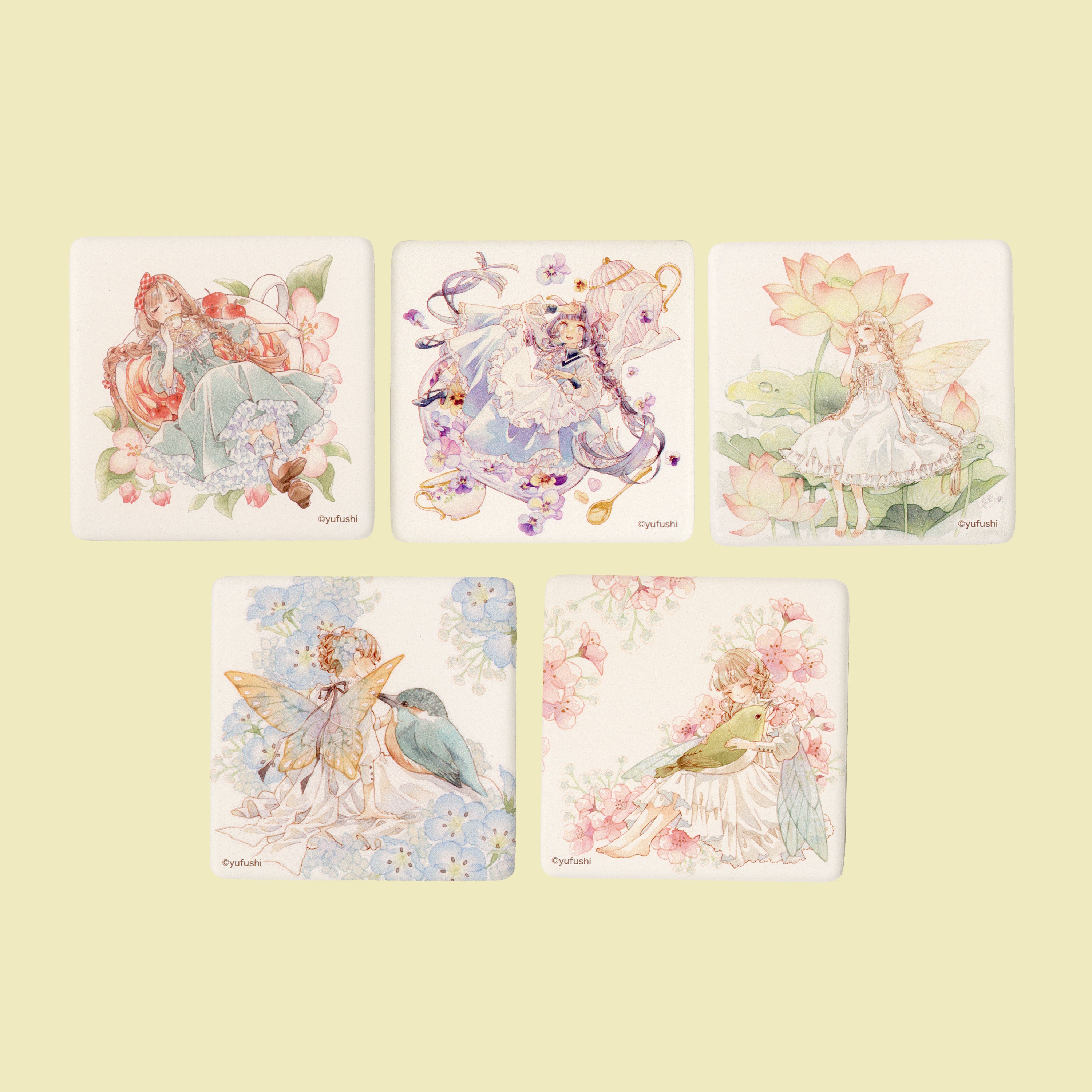 アートタイル(お茶会と砂糖漬け)/ 友風子