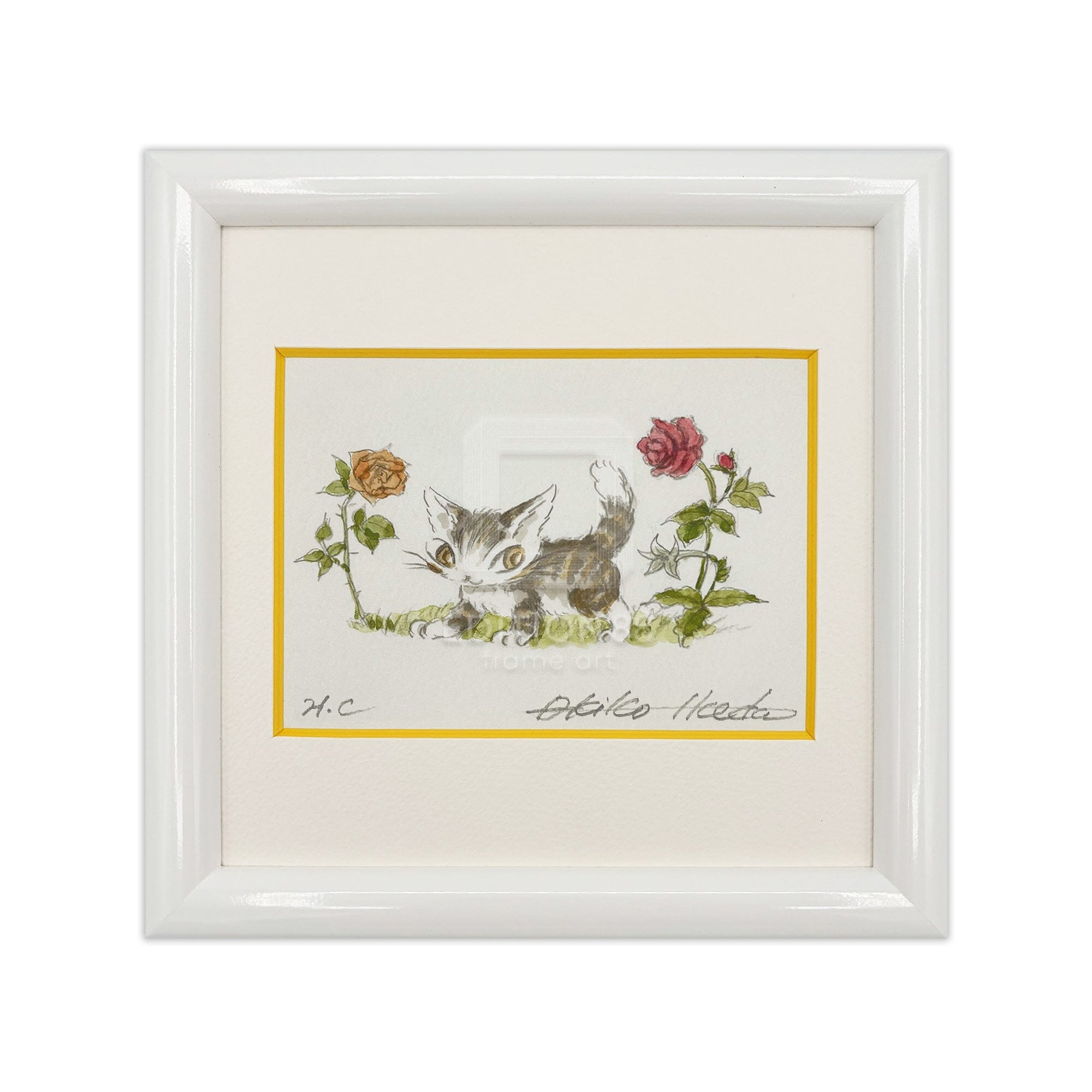 猫のダヤン 88グラフ「モルドバのバラ」/池田あきこ(直筆サイン入り/限定200枚) 88グラフ Edition88