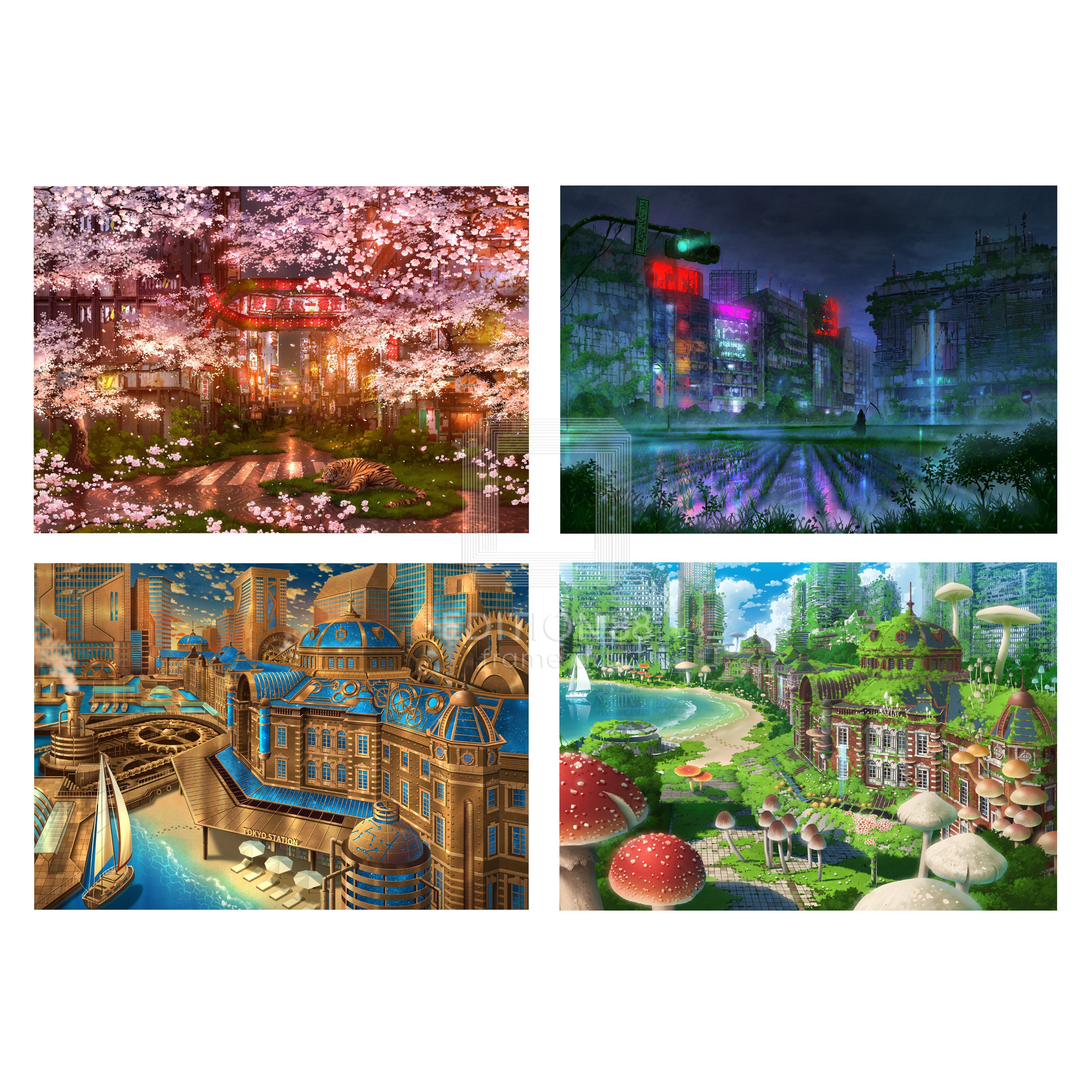 ポストカードセット / 東京幻想 雑貨 Edition88