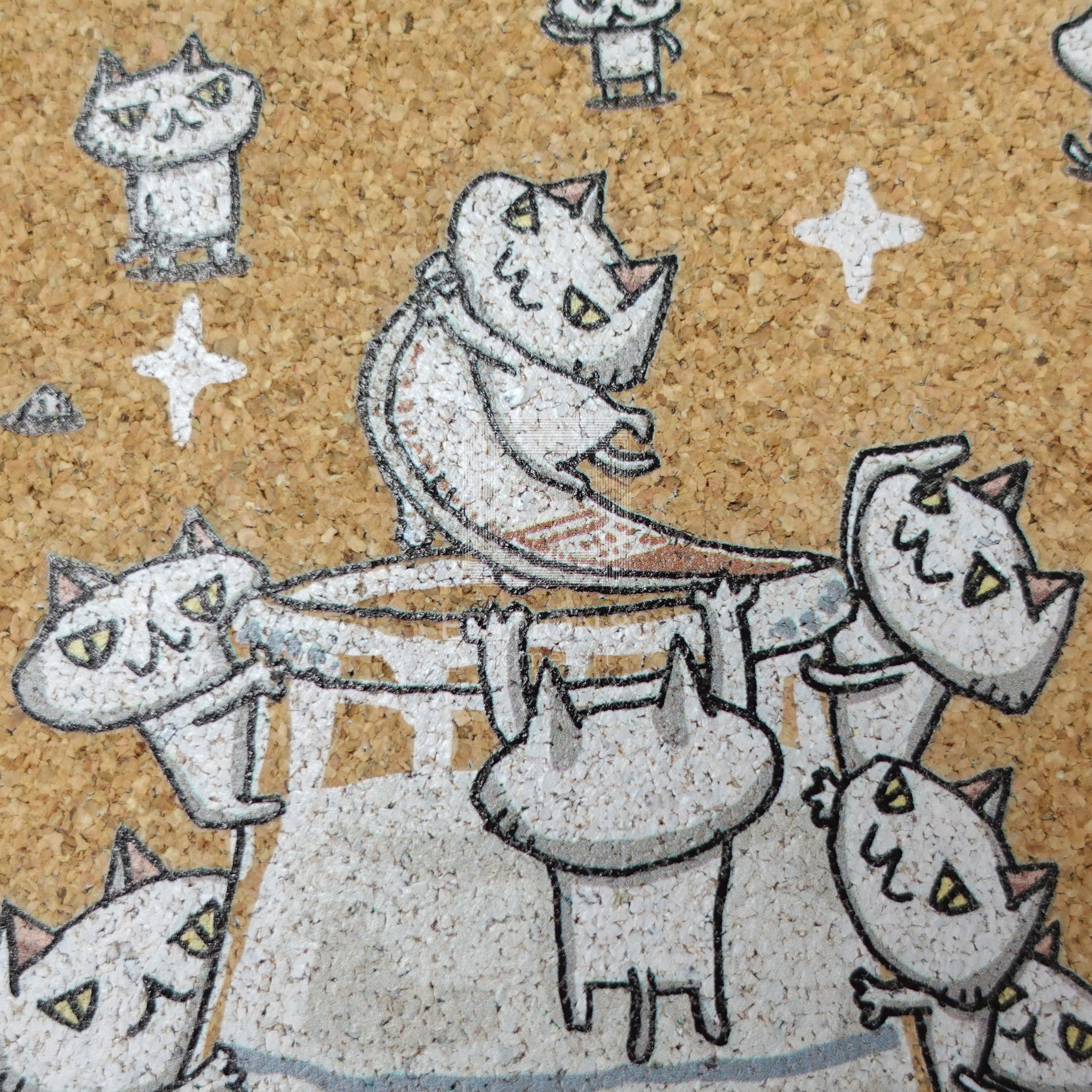 「ちびギャラリー」版画『悲しむひまもないくらい毎日を夢中でいたい』/ボンボヤージュ 版画 Edition88