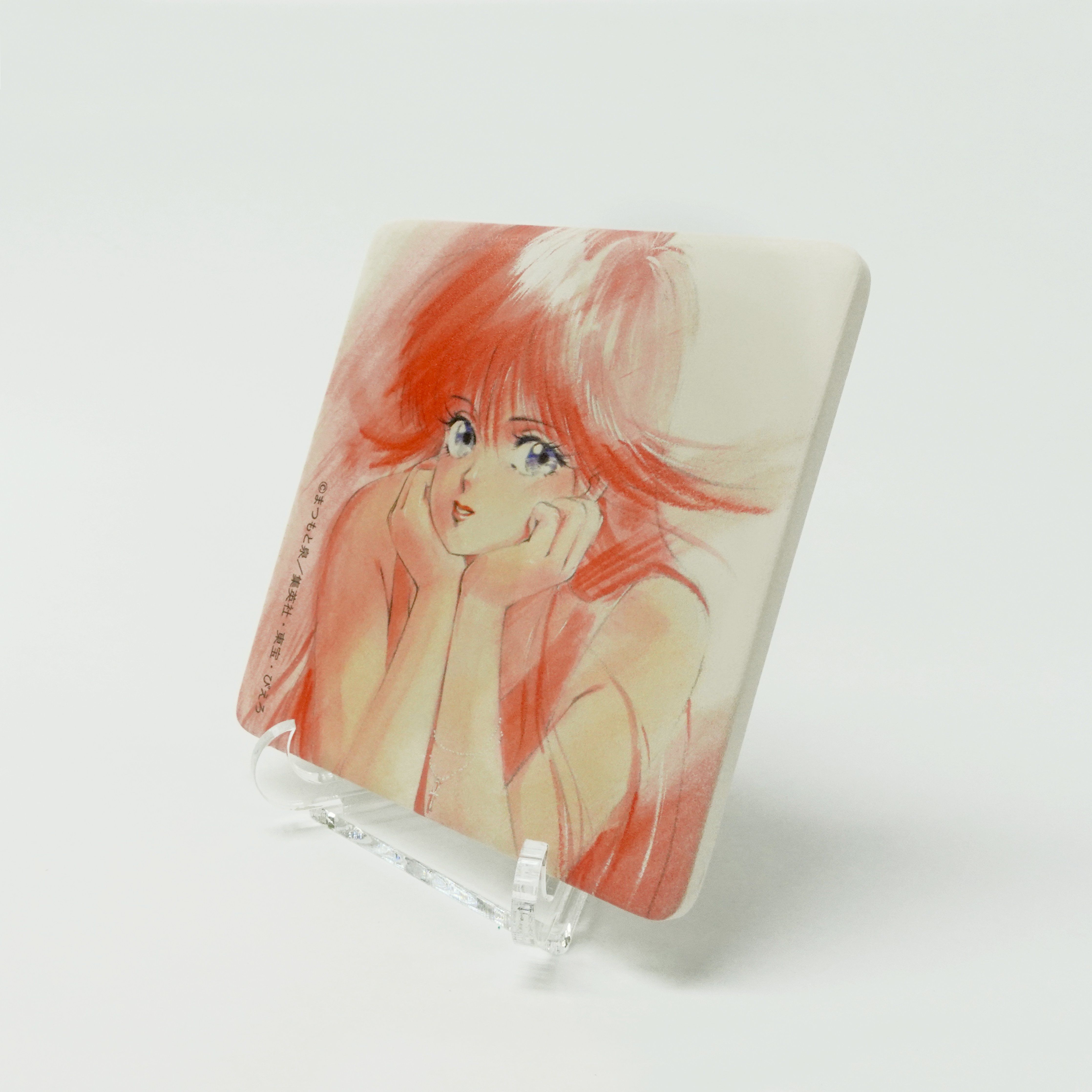 【EC限定】アートタイル(コースター)Pink / きまぐれオレンジ☆ロード 雑貨 Edition88