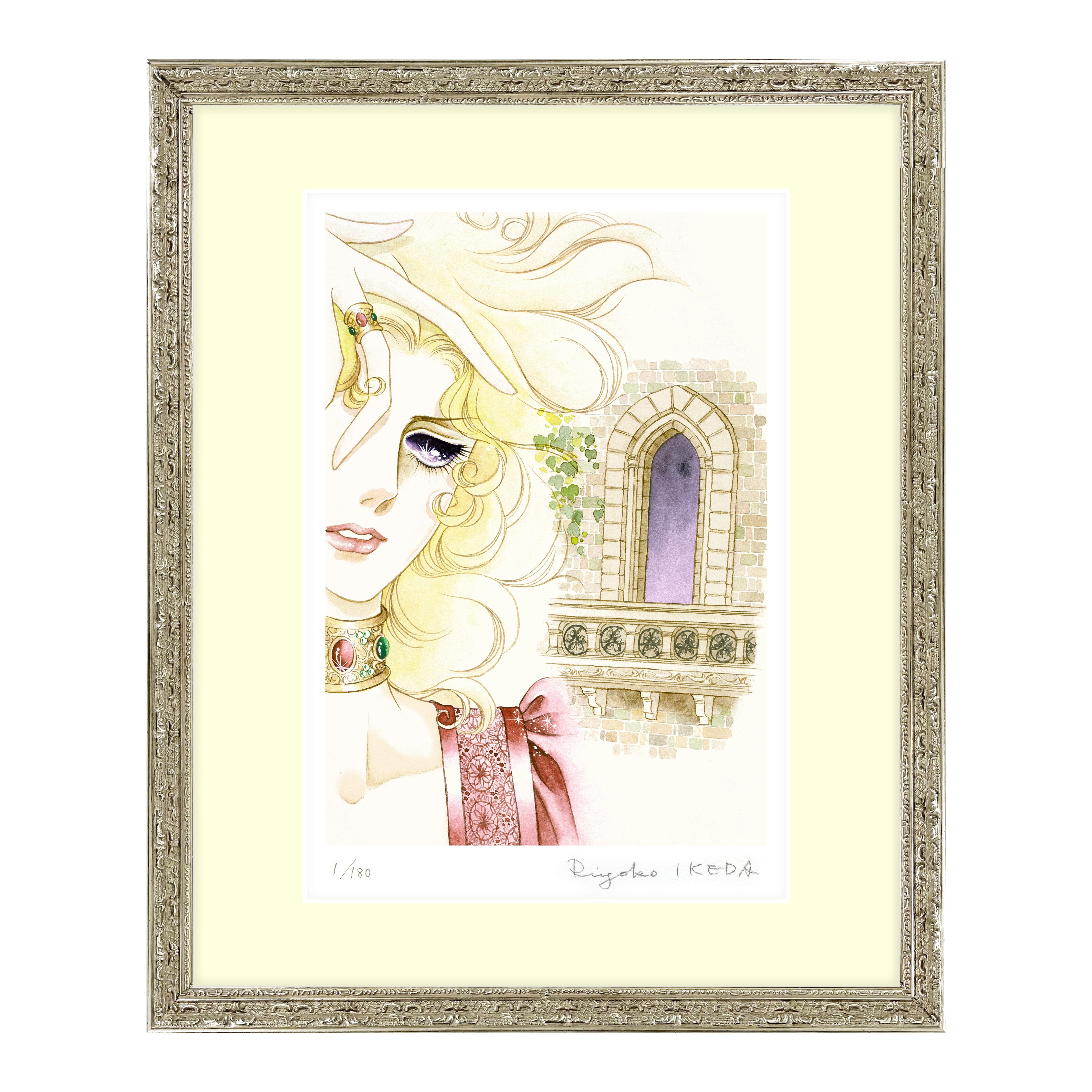 「オルフェウスの窓」版画3 / 池田理代子(直筆サイン入り / 限定180枚) 版画 Edition88