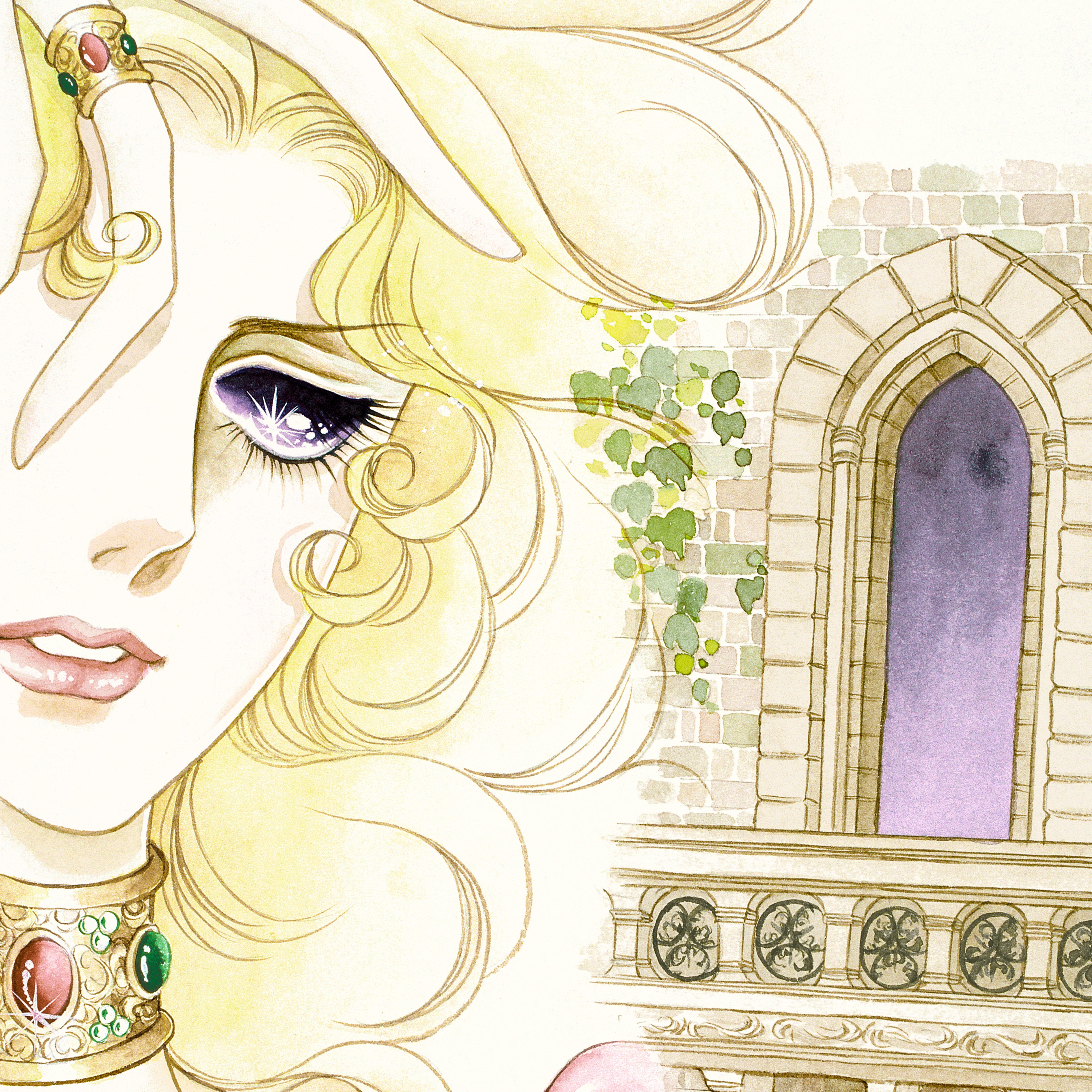 「オルフェウスの窓」版画3 / 池田理代子(直筆サイン入り / 限定180枚) 版画 Edition88