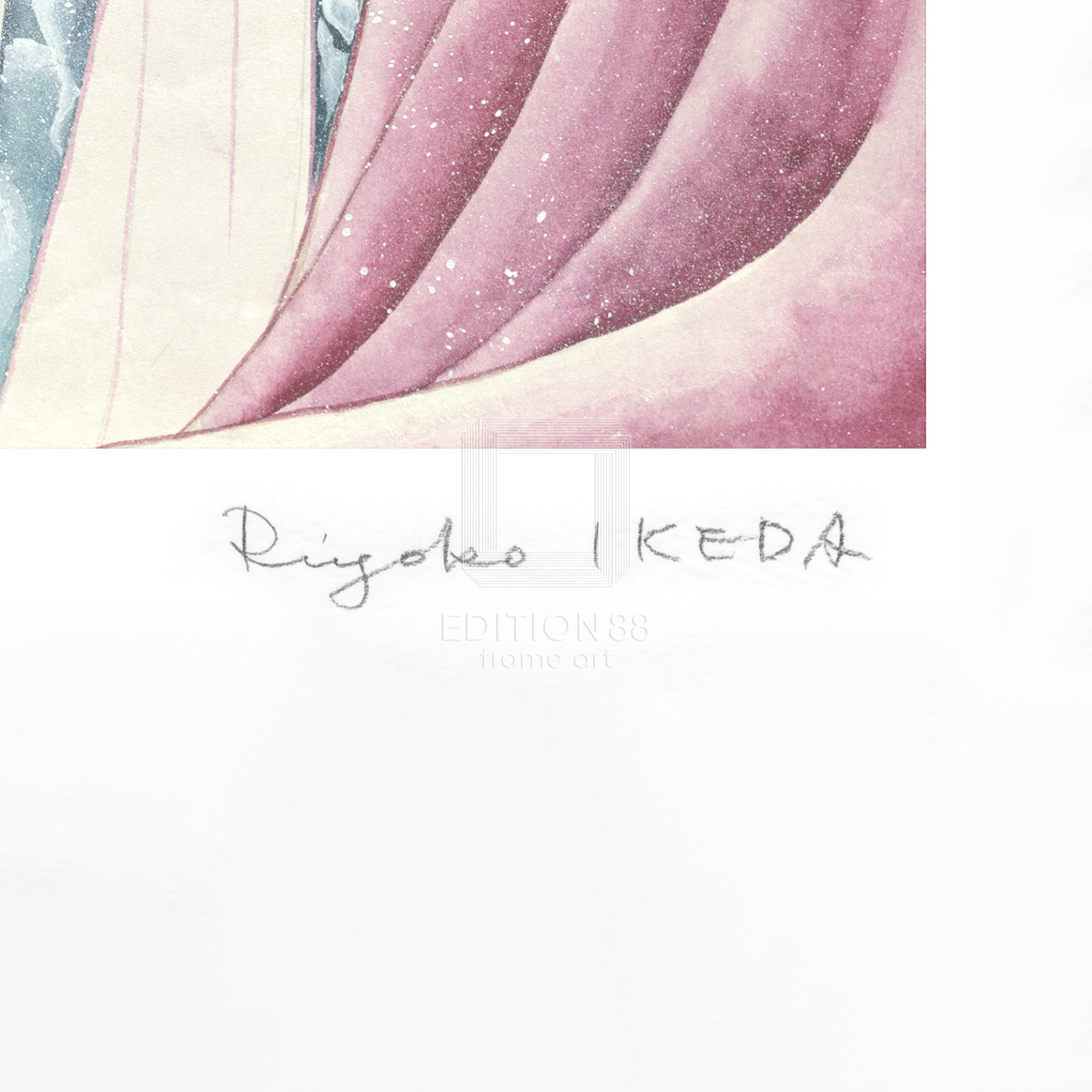 「ベルサイユのばら」版画1 / 池田理代子(直筆サイン入り / 限定180枚) 版画 Edition88