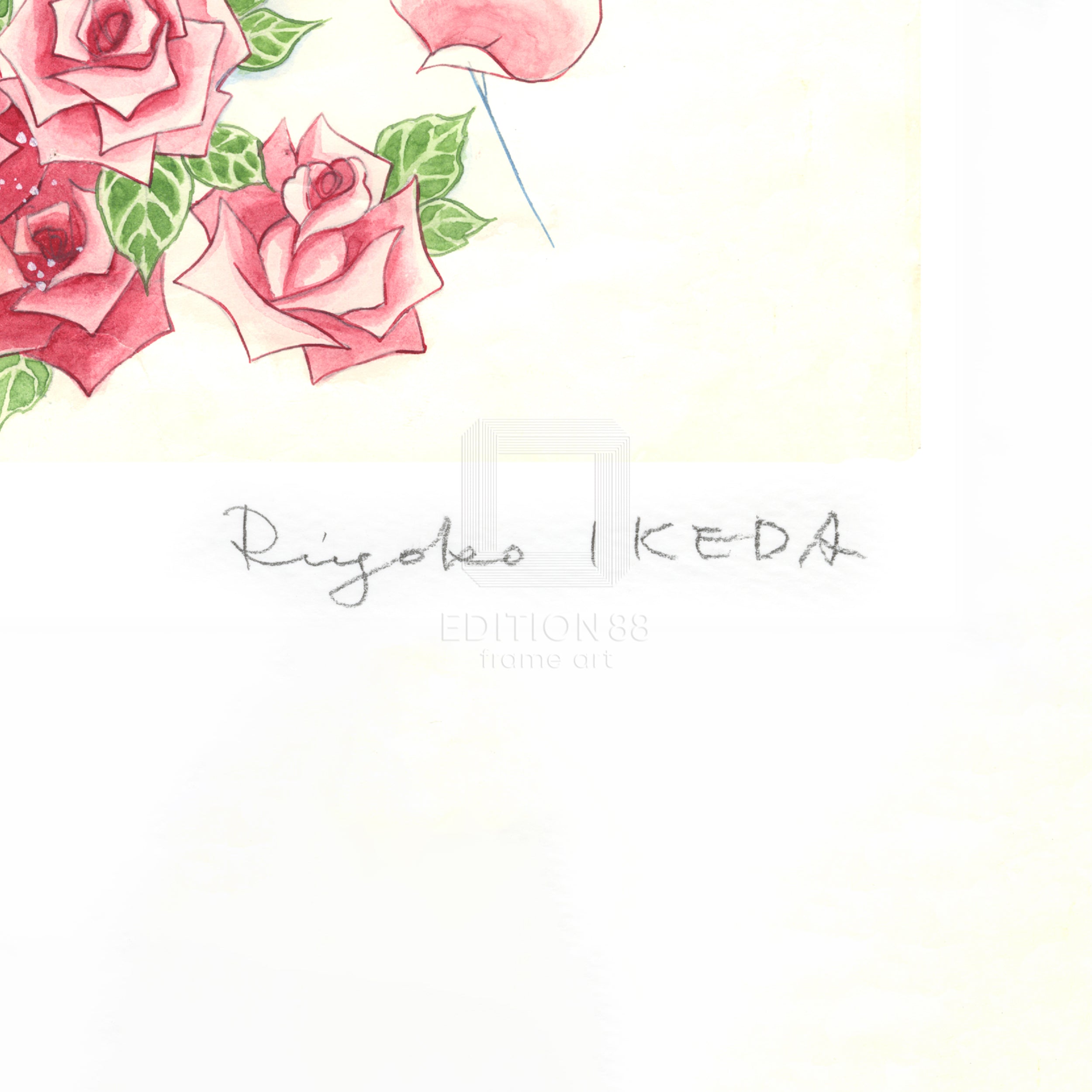 「ベルサイユのばら」版画12 / 池田理代子(直筆サイン入り / 限定180枚) 版画 Edition88